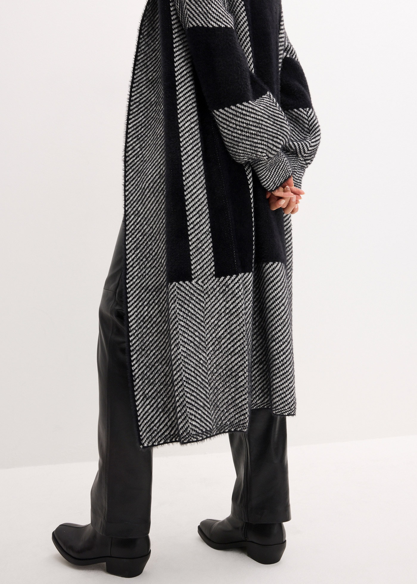 bonprix Manteau en tricot »Strickmantel« ohne Verschluss, Oversize Passform