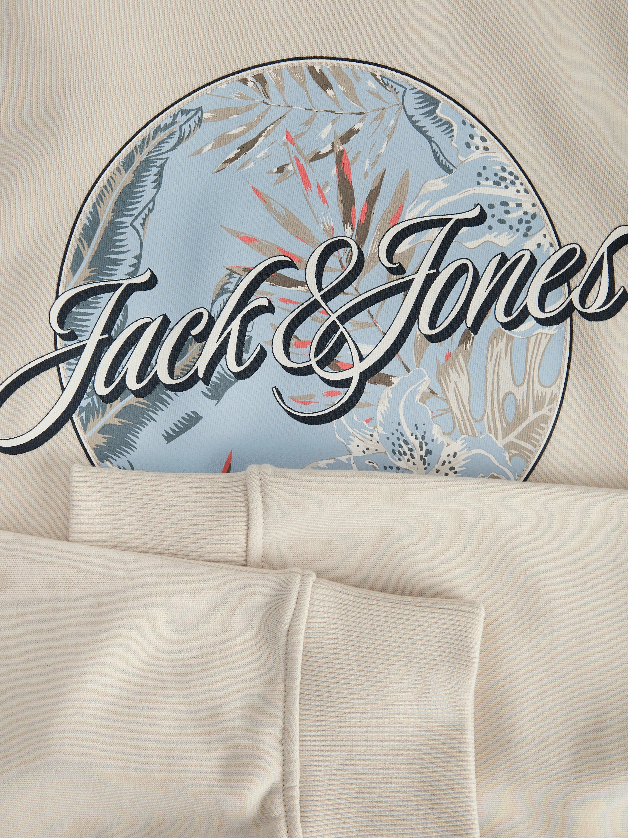 Jack & Jones Sweat à capuche »JJHONOLULU SHAPE SWEAT HOOD«, Baumwollmischung, regular fit
