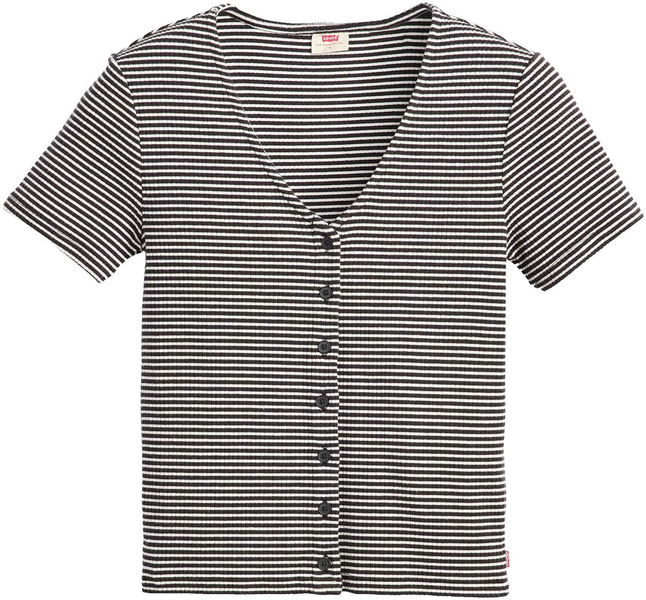 Levi's® V-Shirt mit Knopfleiste