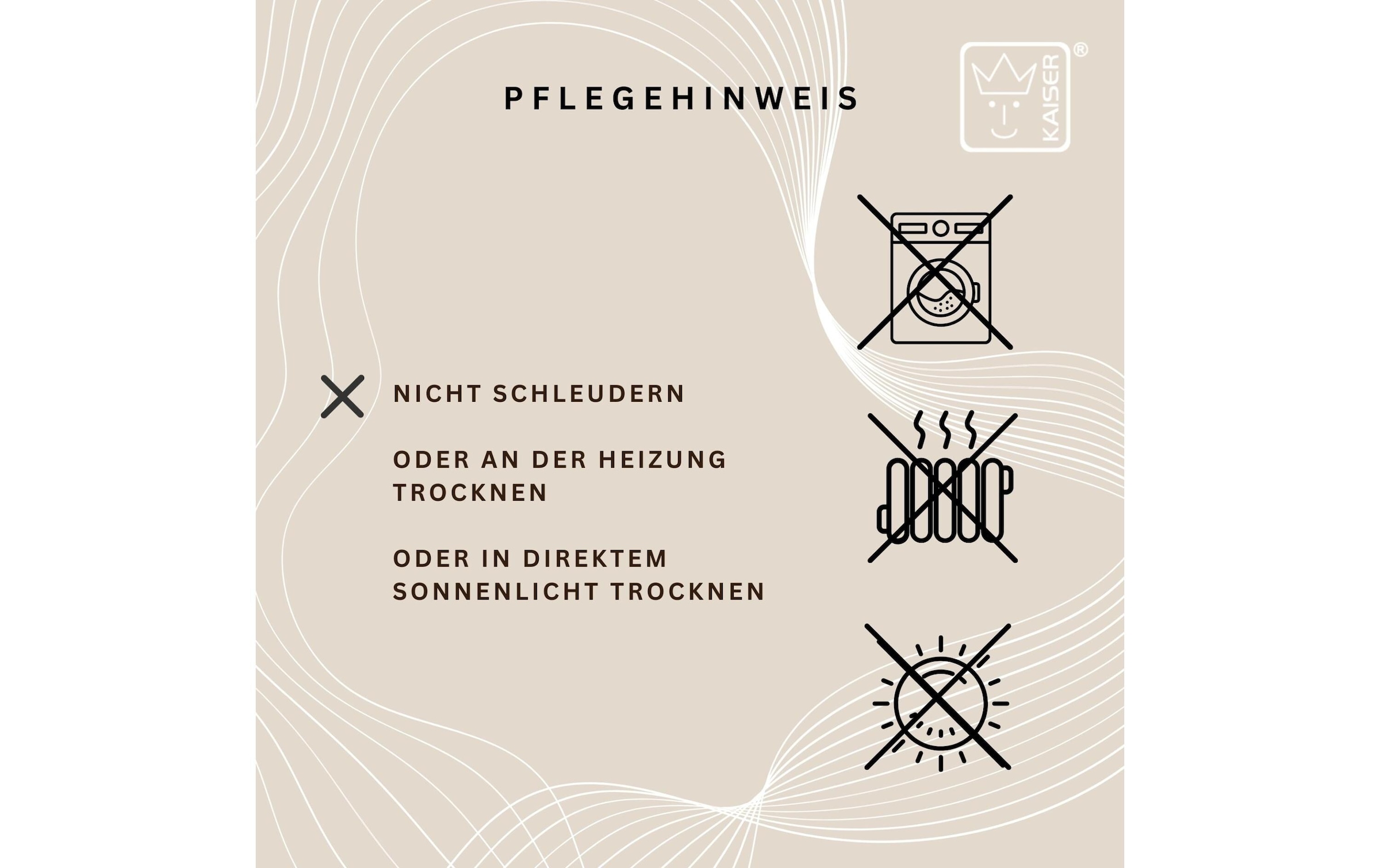 Kaiser Kinderwagen-Handwärmer »Reflect Kiwa« Lammfell-Kinderwagenhandschuh