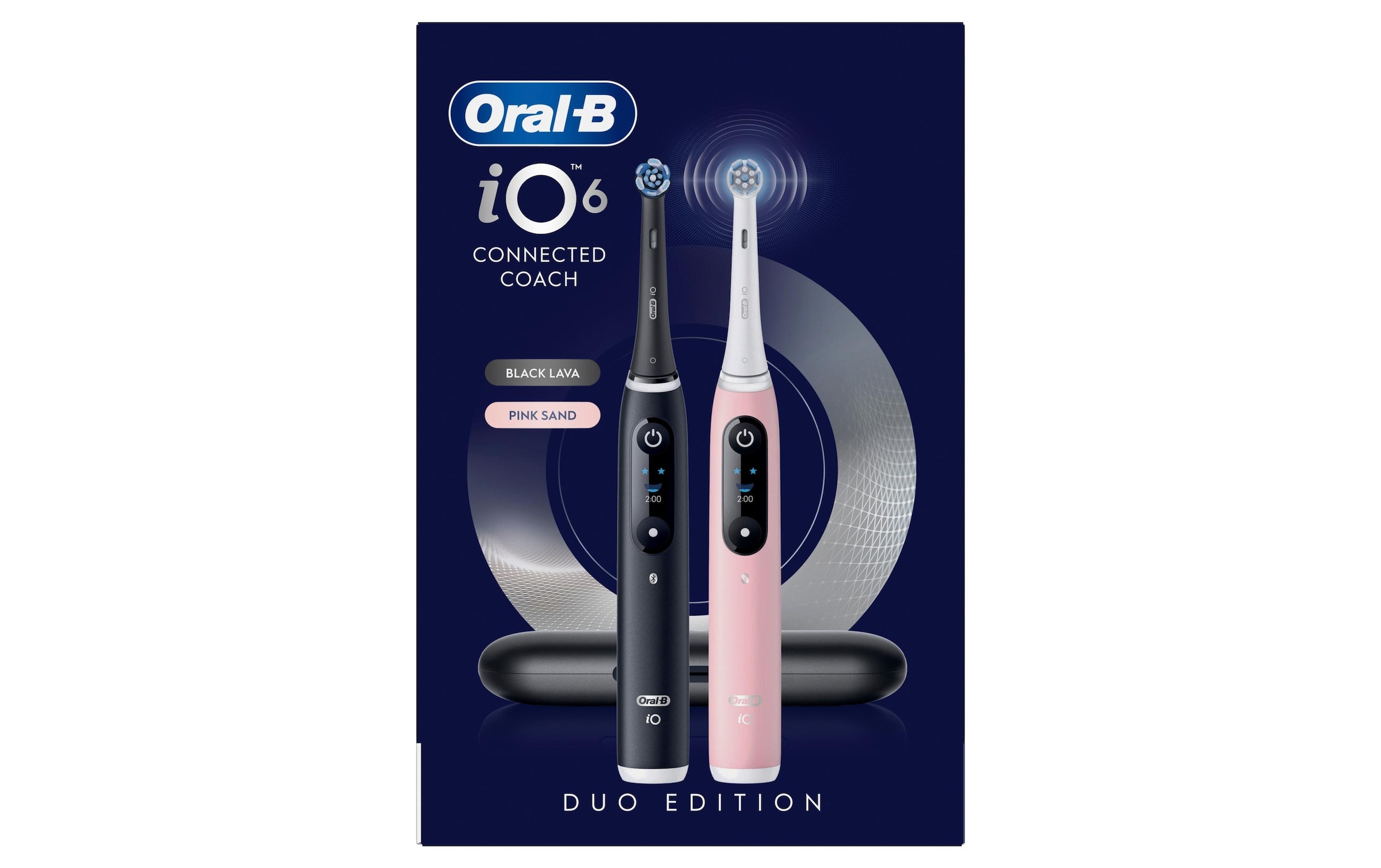 Oral-B Elektrische Zahnbürste »Rotationszahnbürste iO 6 Series 2 Black/Pink Sand«
