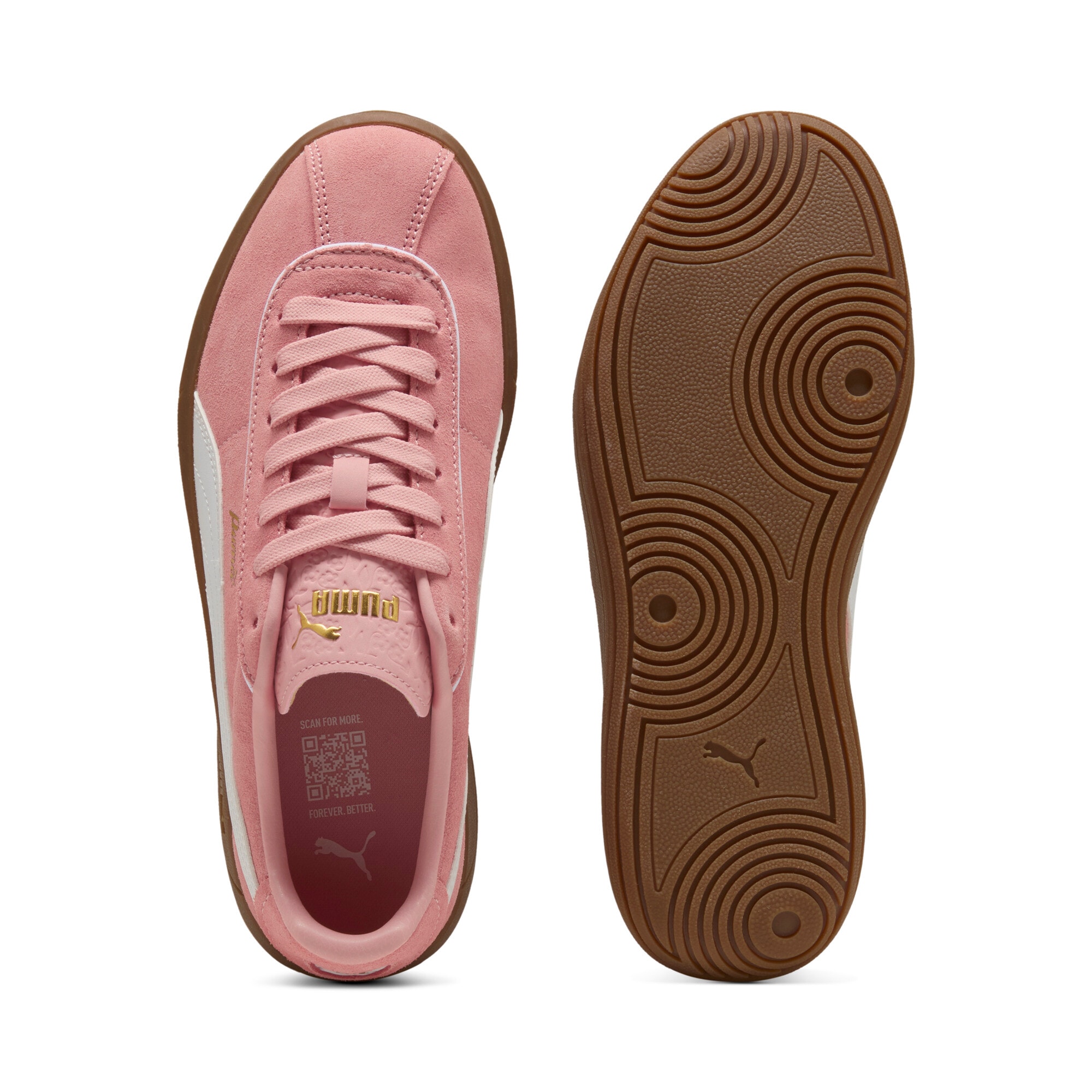 PUMA Sneaker »CLUB KLASSIKA SD«  Obermaterial aus Leder, SOFTFOAM+ Einlegesohle, Laufsohle aus Gummi