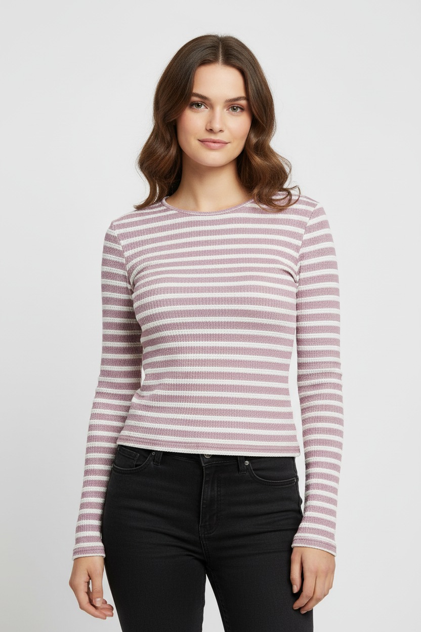 ONLY Langarmshirt »ONLBIRGITTE L/S O-NECK TOP JRS«