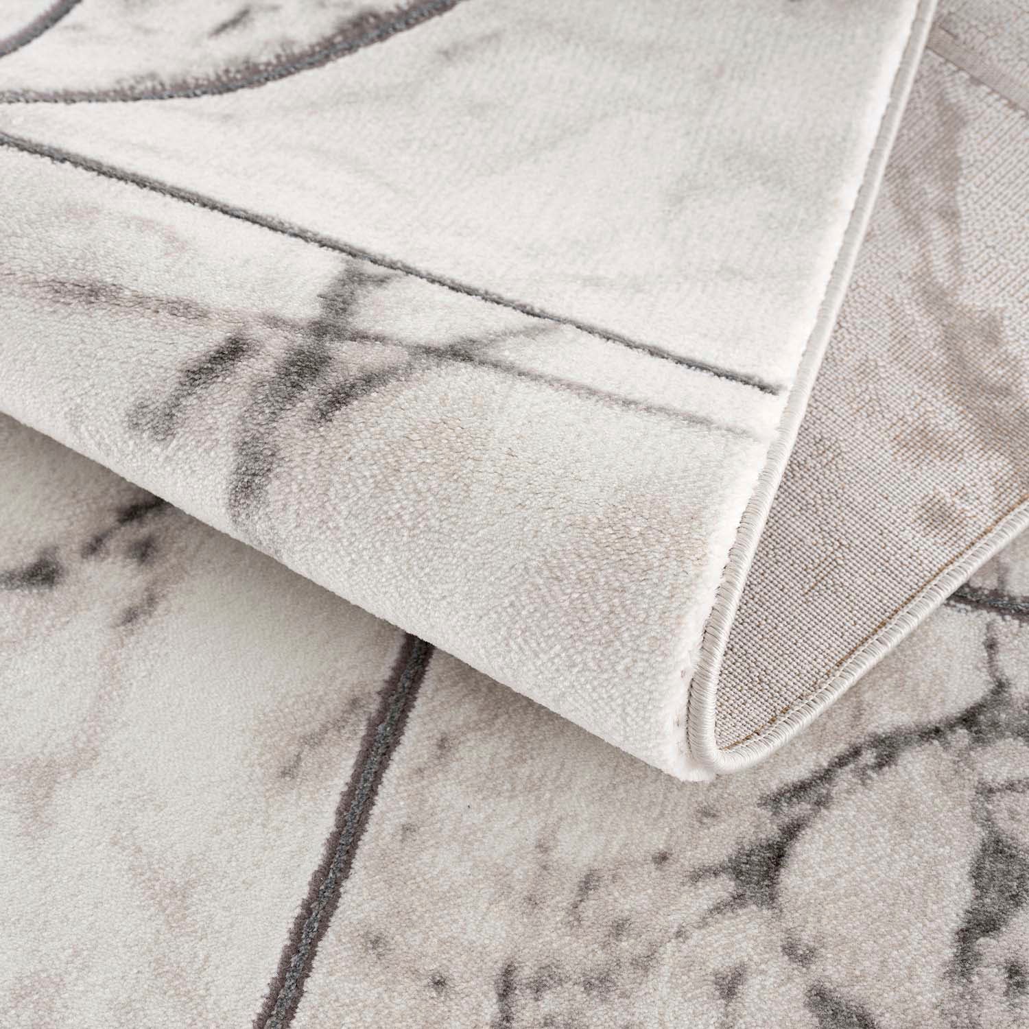 Carpet City Tapis »Noa 9288« Rectangulaire 11 mm Höhe Kurzflor, Modern, Weicher For, Pflegeleicht