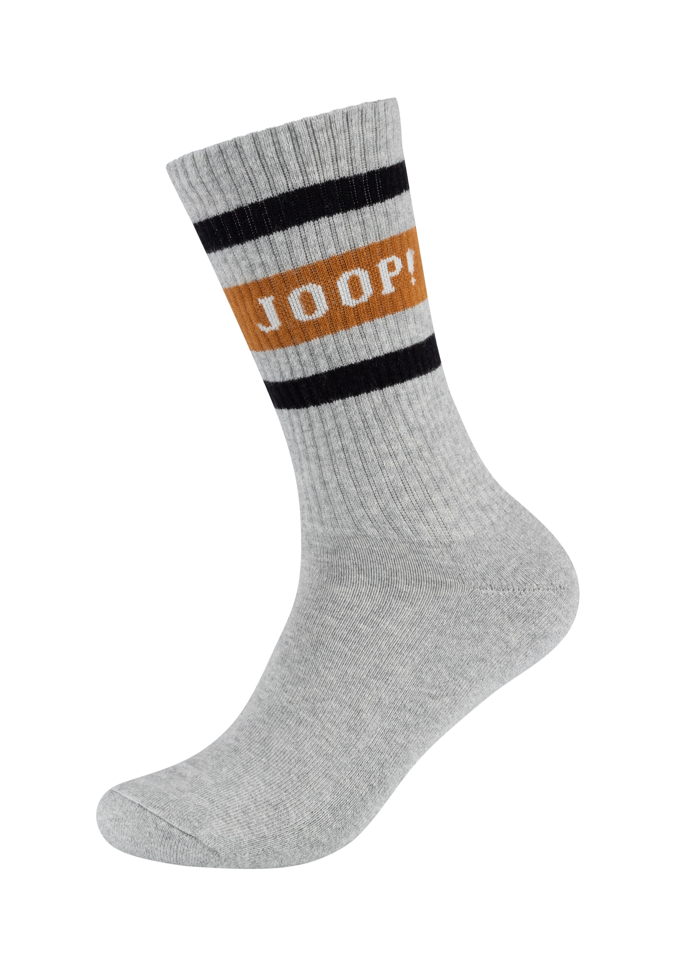 JOOP! Chaussettes de tennis »premium essentials« 2 Paar,  am Bund mit Logoschriftzug