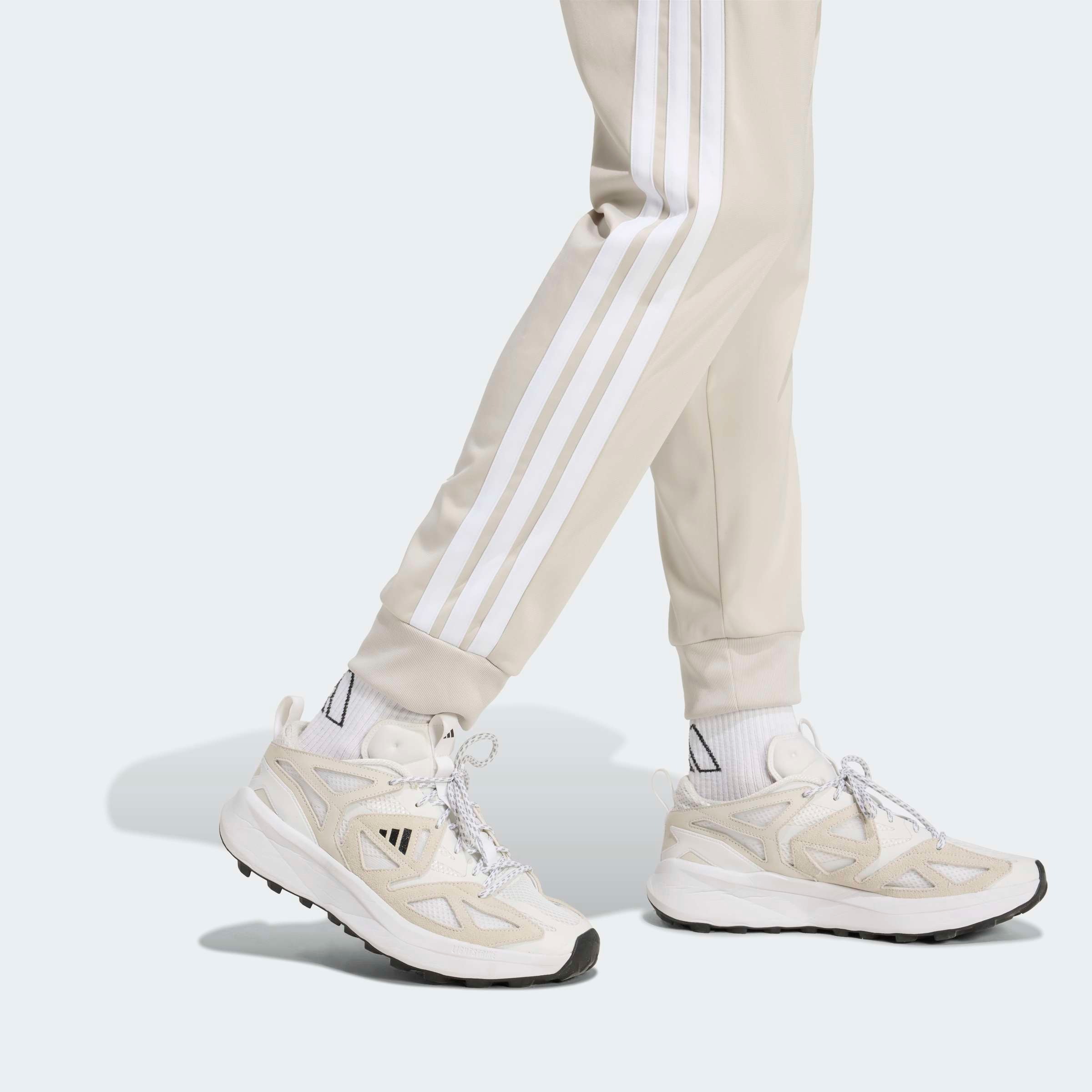 adidas Sportswear Pantalon de sport »3-STREIFEN TRICOT REGULAR TAPERED«