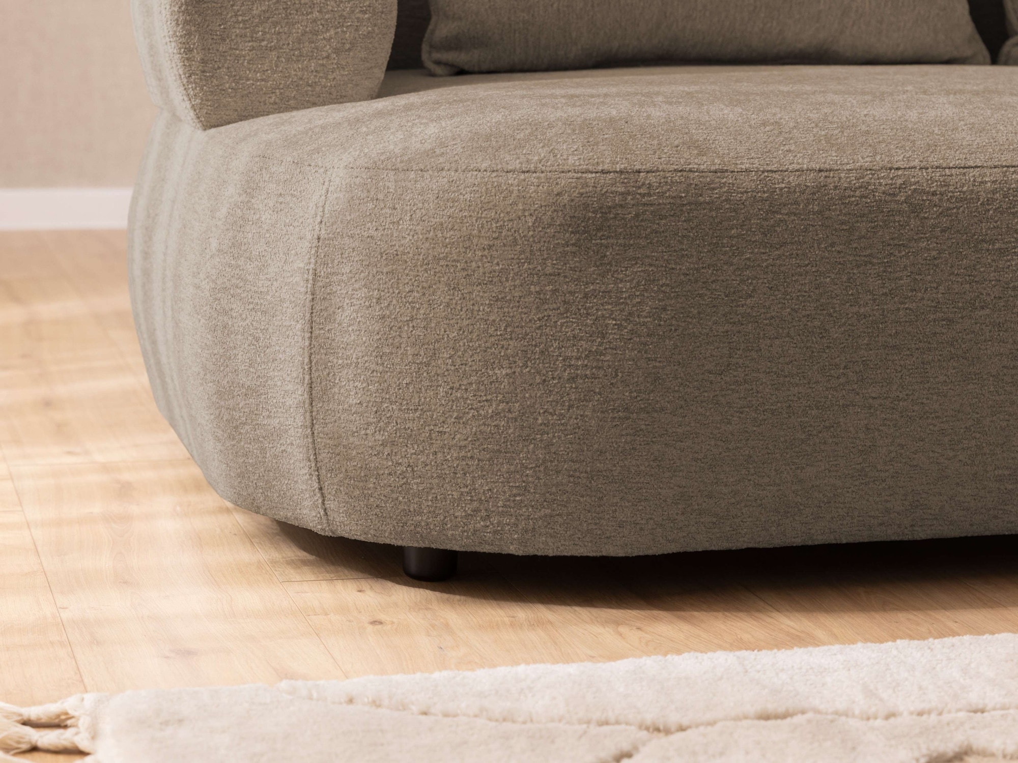 Home affaire Ecksofa »LUSSAC L-Form Design-Sofa mit Zierkissen, Masse B/T/H: 257/159/78 cm« hoher Sitzkomfort und modernes Design, Sofa ohne Bettfunktion