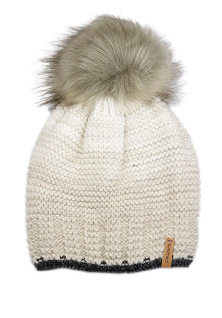 chillouts Bommelmütze »Klara Hat« mit abnehmbarem Kunstfell-Bommel