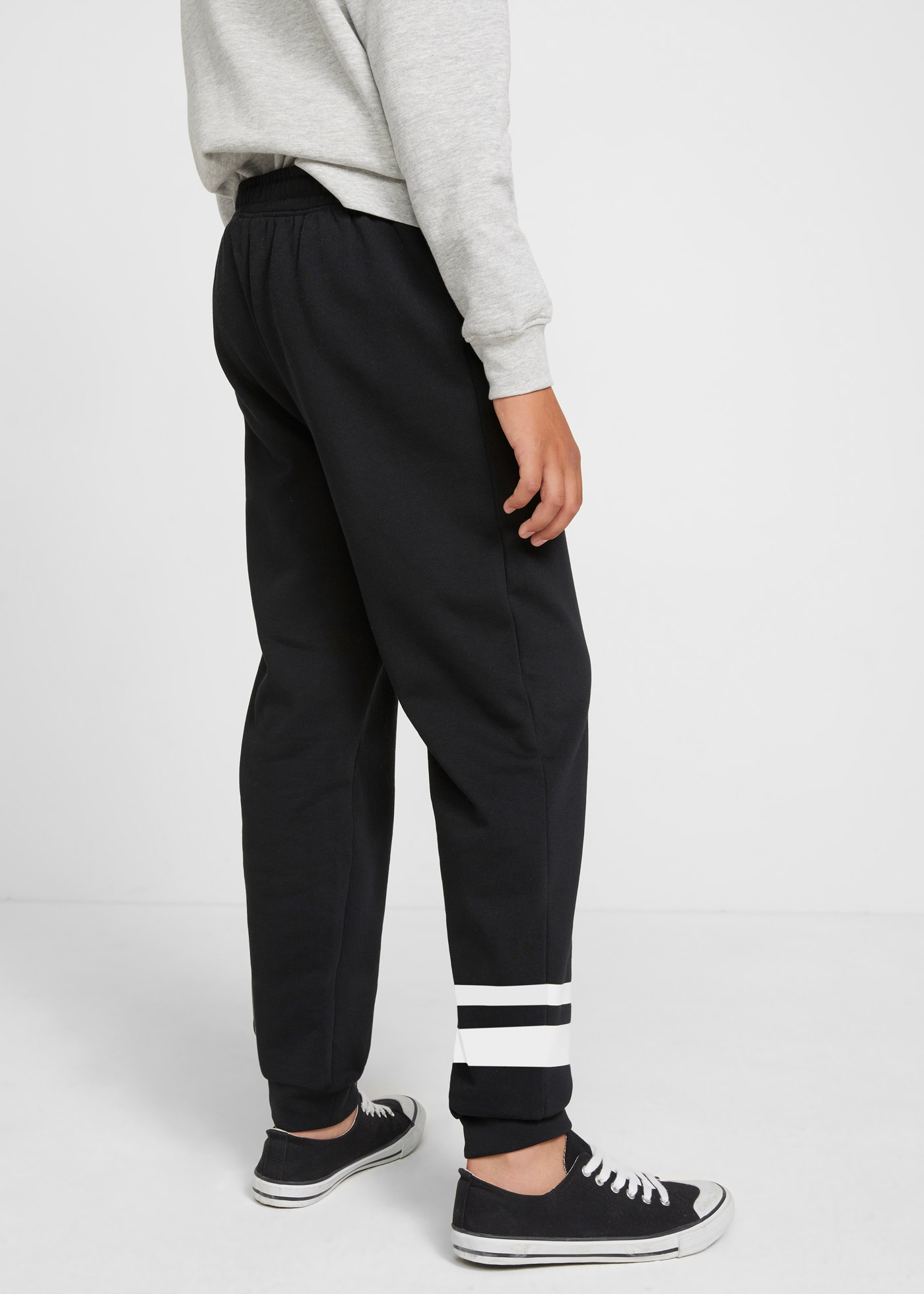 bonprix Pantalon de jogging  Jogginghose aus weichem Baumwoll-Mix (2er Pack)