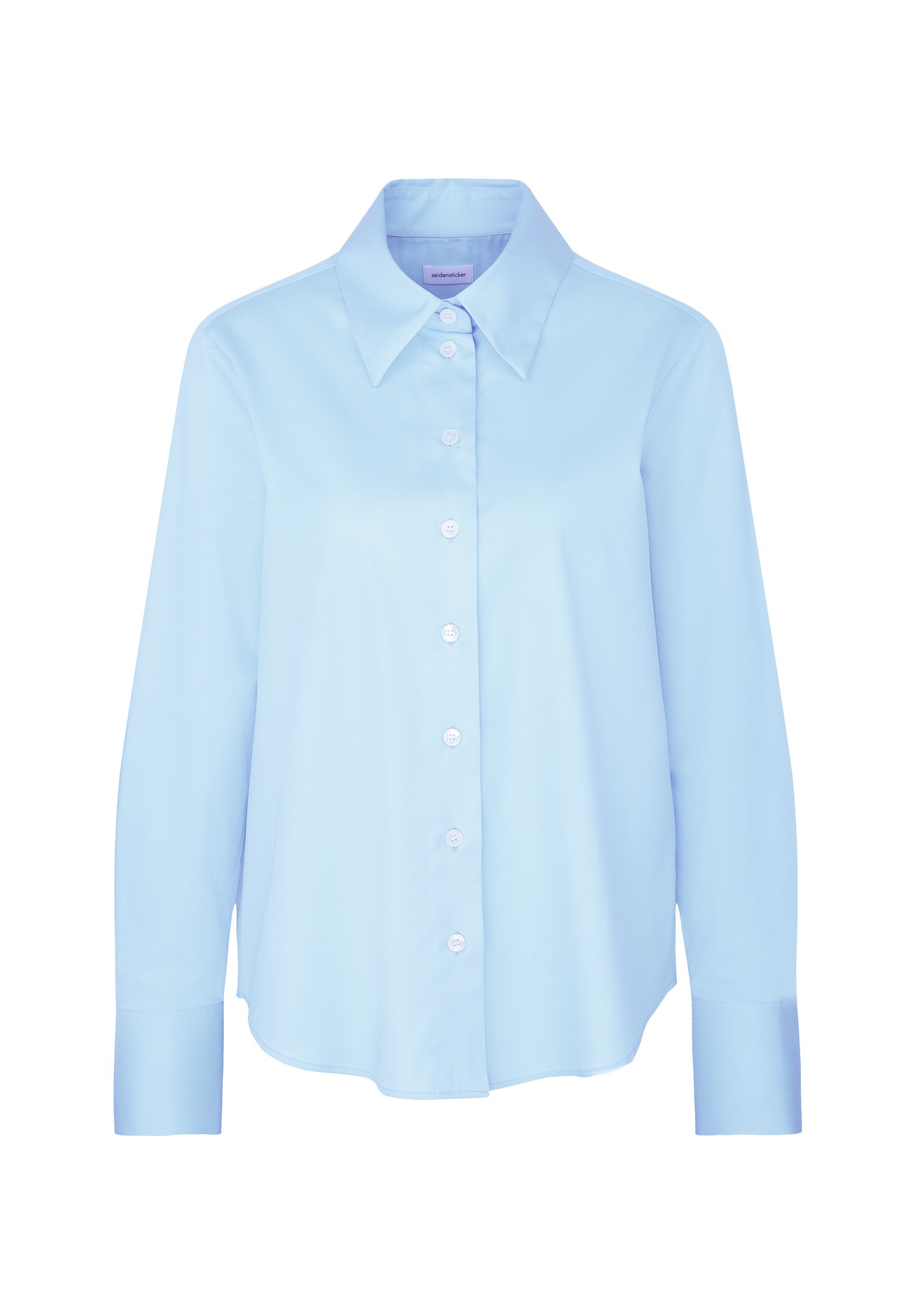 seidensticker Hemdbluse »Schwarze Rose« 1/1 Kragen Uni