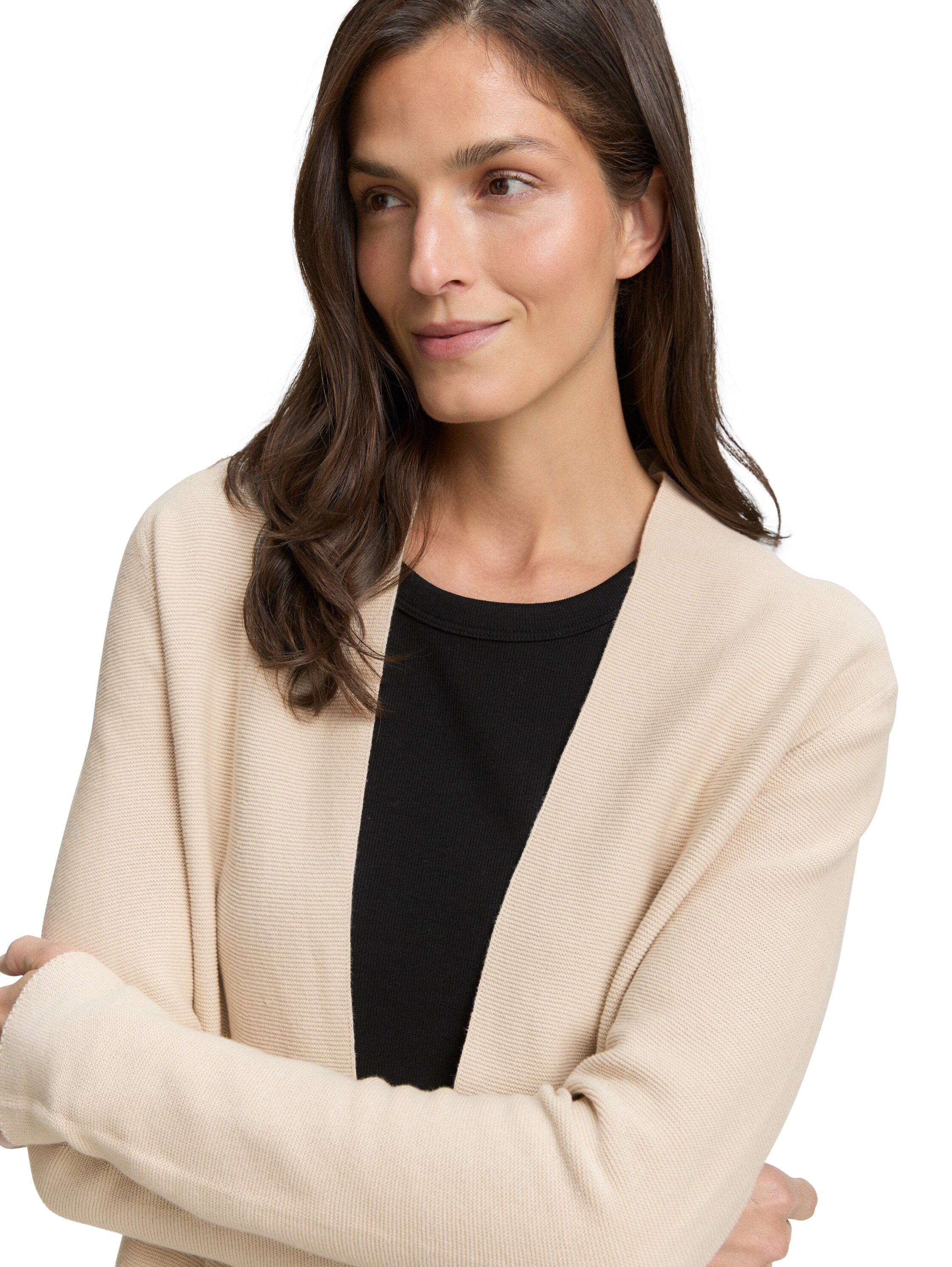 TOM TAILOR Cardigan mit feiner Struktur