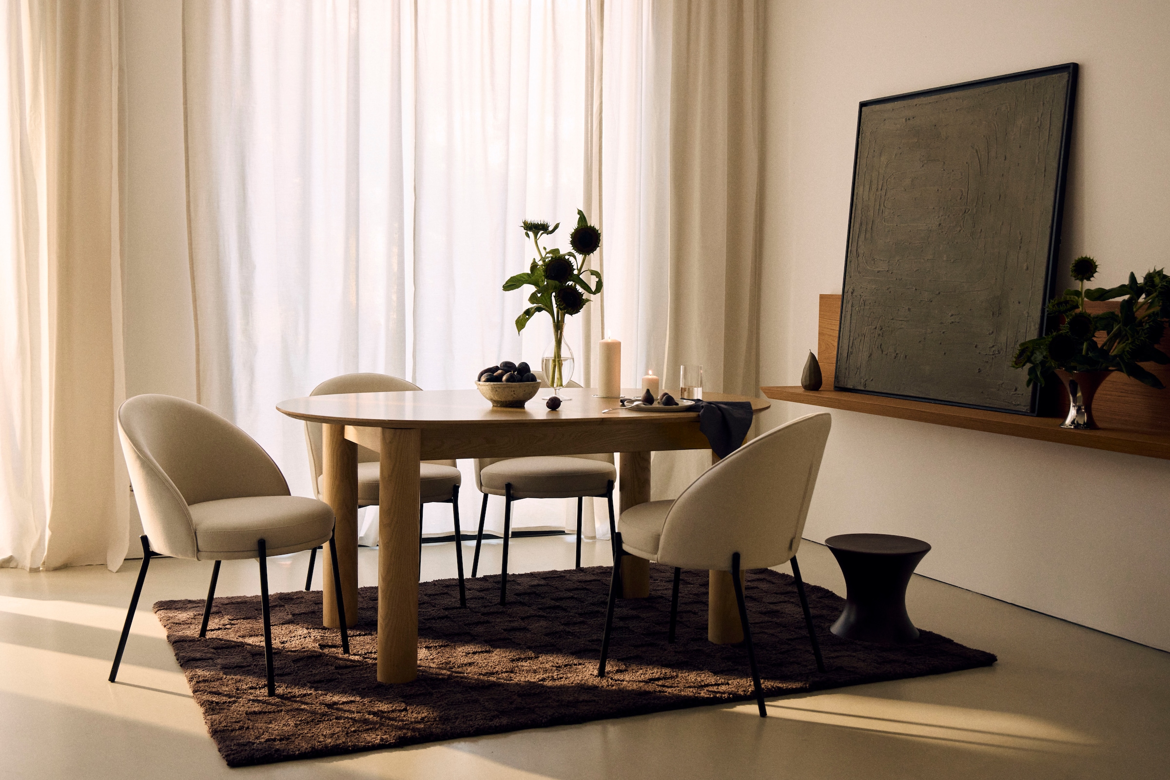 LeGer Home by Lena Gercke Table de salle à manger »Cleo« ausziehbar auf 200 cm