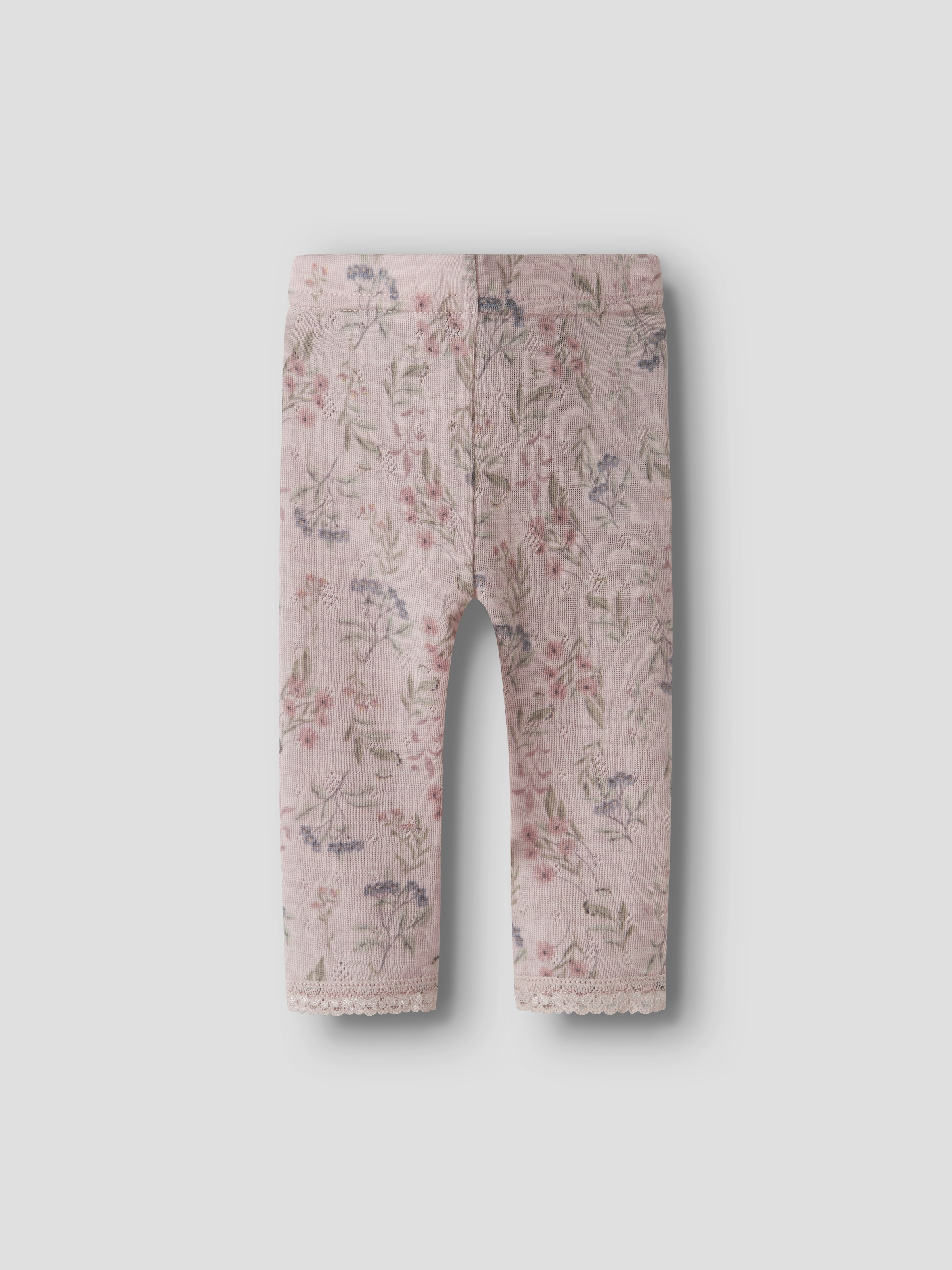 Name It Leggings »NBFWANG WOOL NEEDLE LEGGING NOOS«  laine, coupe slim