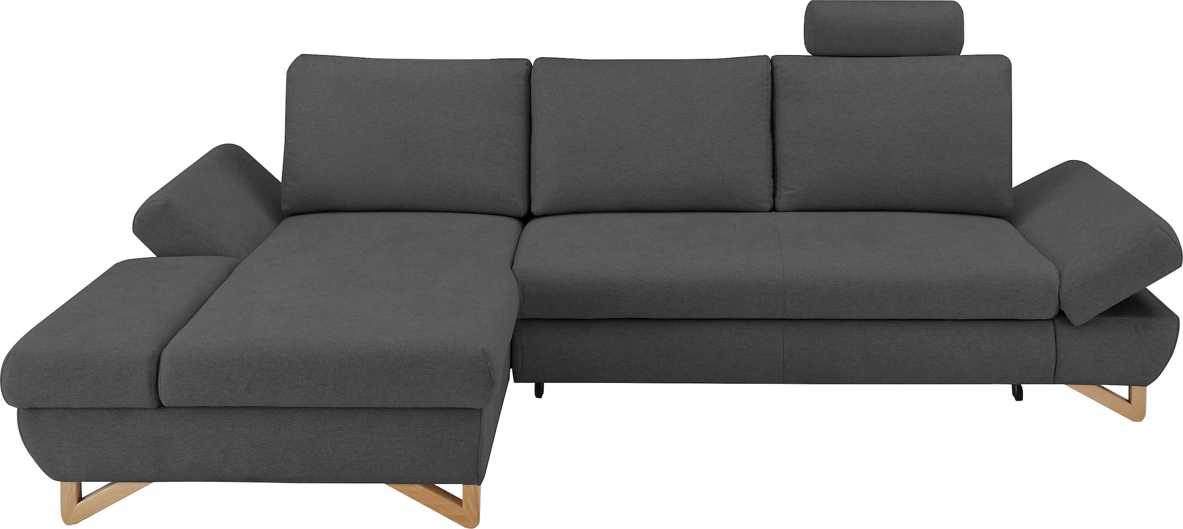 Home affaire Canapé-lit »City/Giron« komfortable Bettfunktion (Liegefläche 245 x 138 cm), sowie Bettkasten