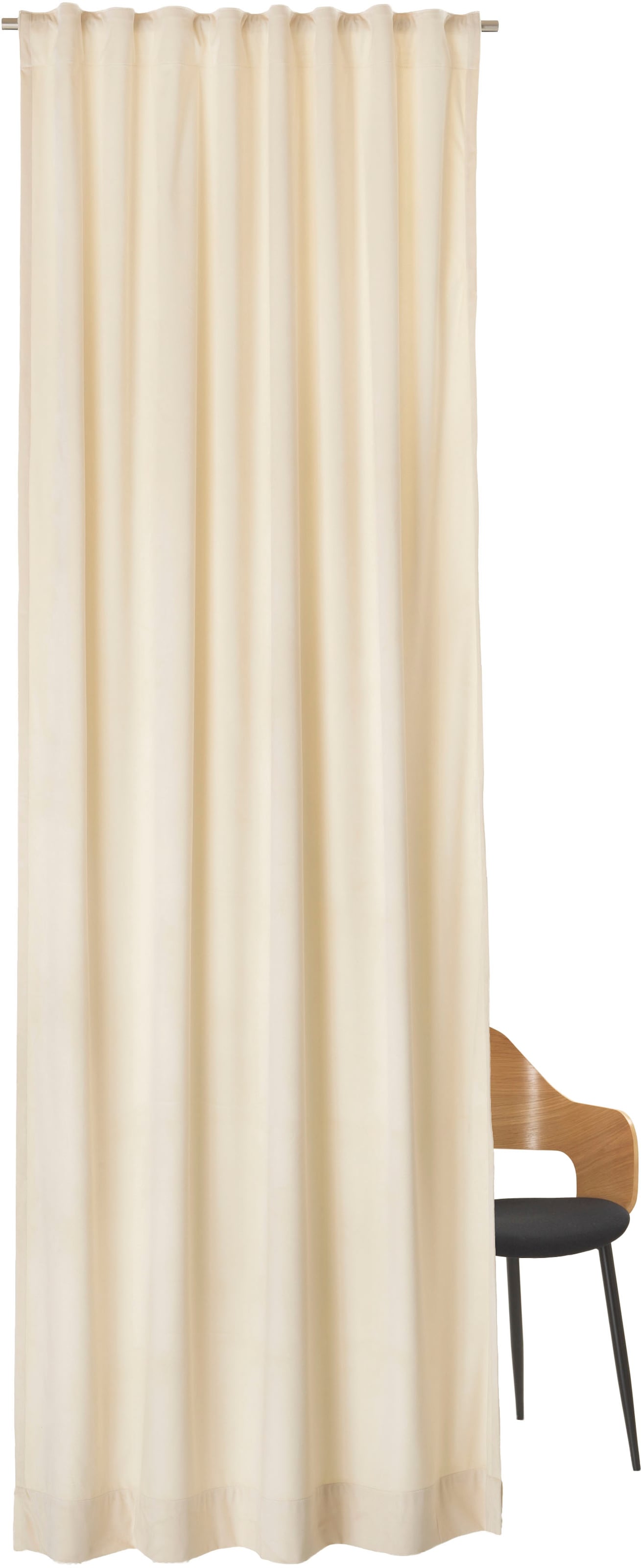 Musterring Vorhang »Velvet« verdeckte Schlaufen 1 Stk. tlg. Musterring JustB!