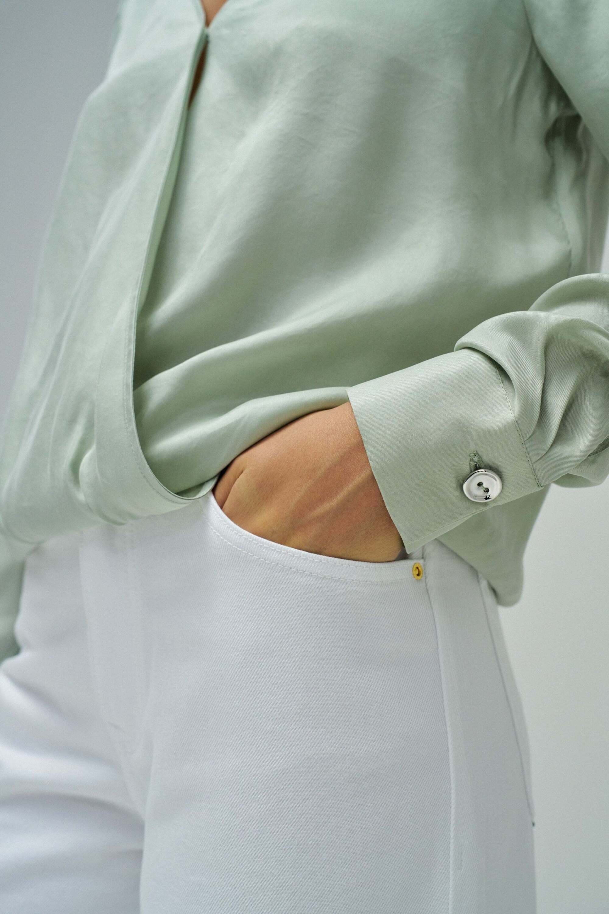Salsa Langarmbluse »Salsa Jeans Langarmbluse Wrap«