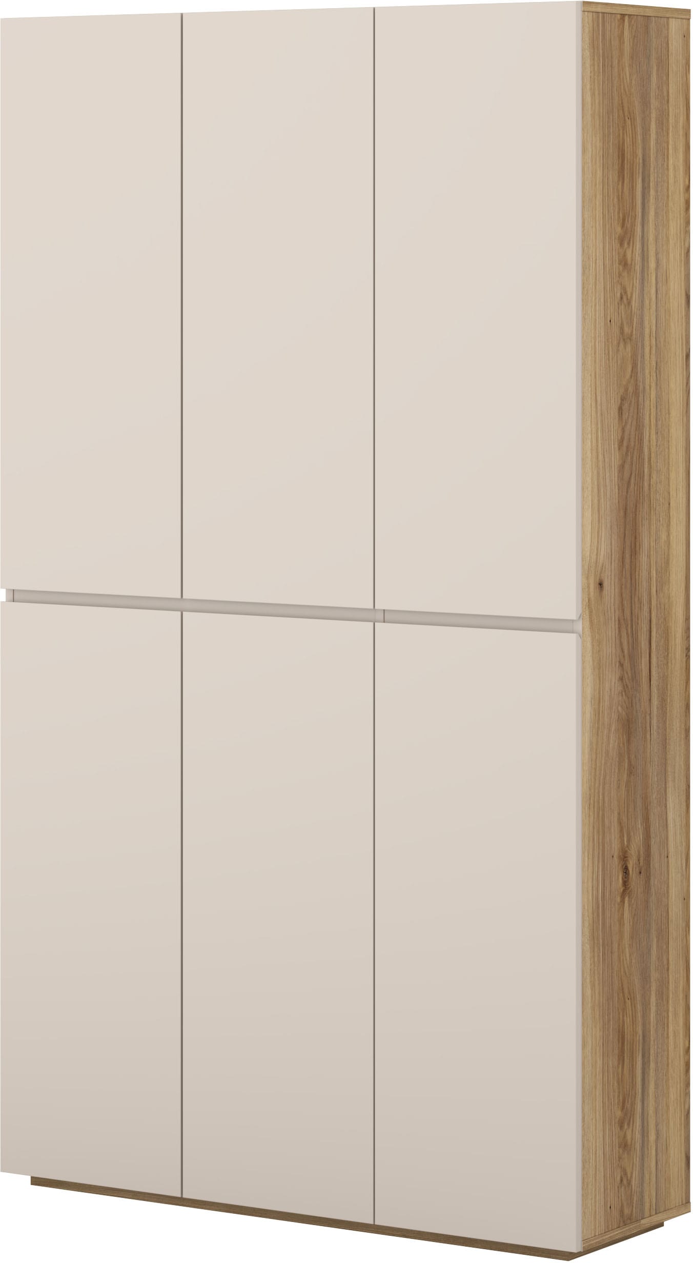 INOSIGN Armoire à chaussures »Criss moderner Griffloser Stauschrank, Allzweckschrank, Schuhkommode« Mehrzweckschrank,Breite 105 cm, inclusive 12 verstellbare Einlegeböden