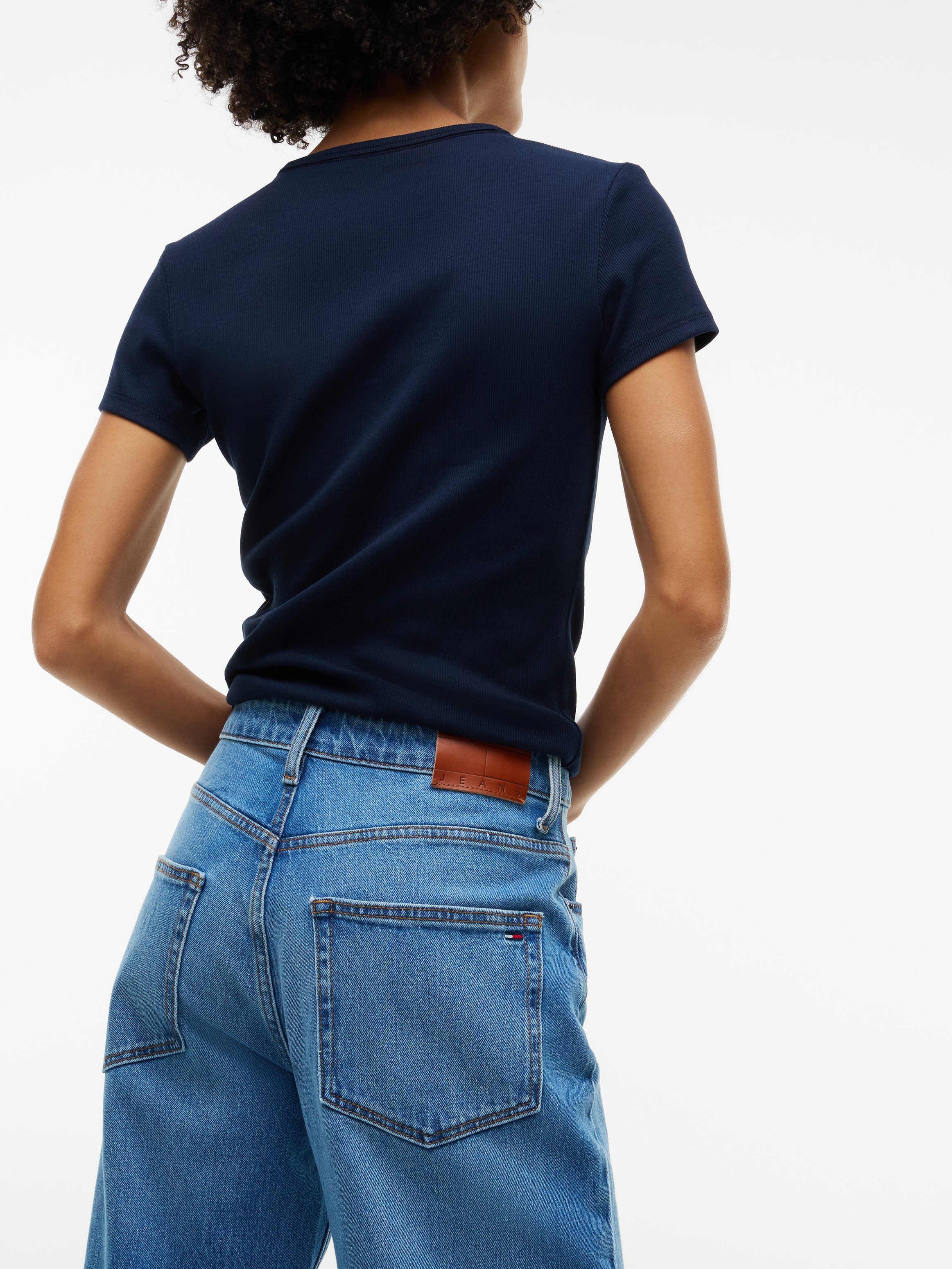 Tommy Jeans Relax-fit-Jeans »MIA MID RELAXED STRAIGHT BJ0133« Baumwollmischung, relaxed fit