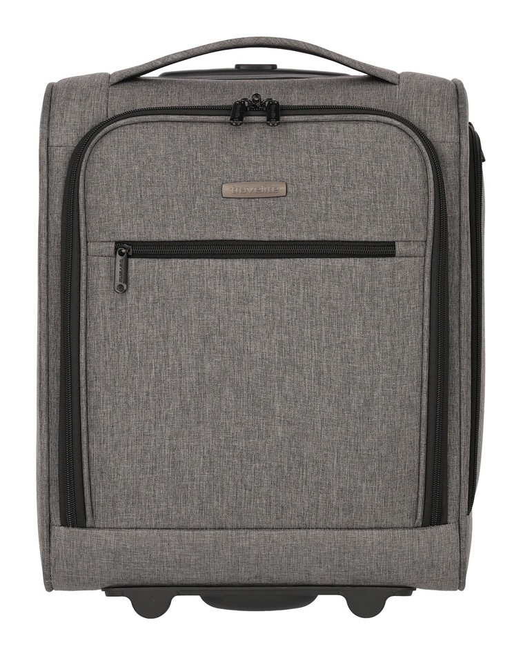 travelite Weichgepäck-Trolley »CABIN Bordtrolley Underseat Handgepäck Koffer« 28 l 2 Rollen 43 cm, Aufsteckfunktion – ideal als Unter-Sitz-Bordgepäck