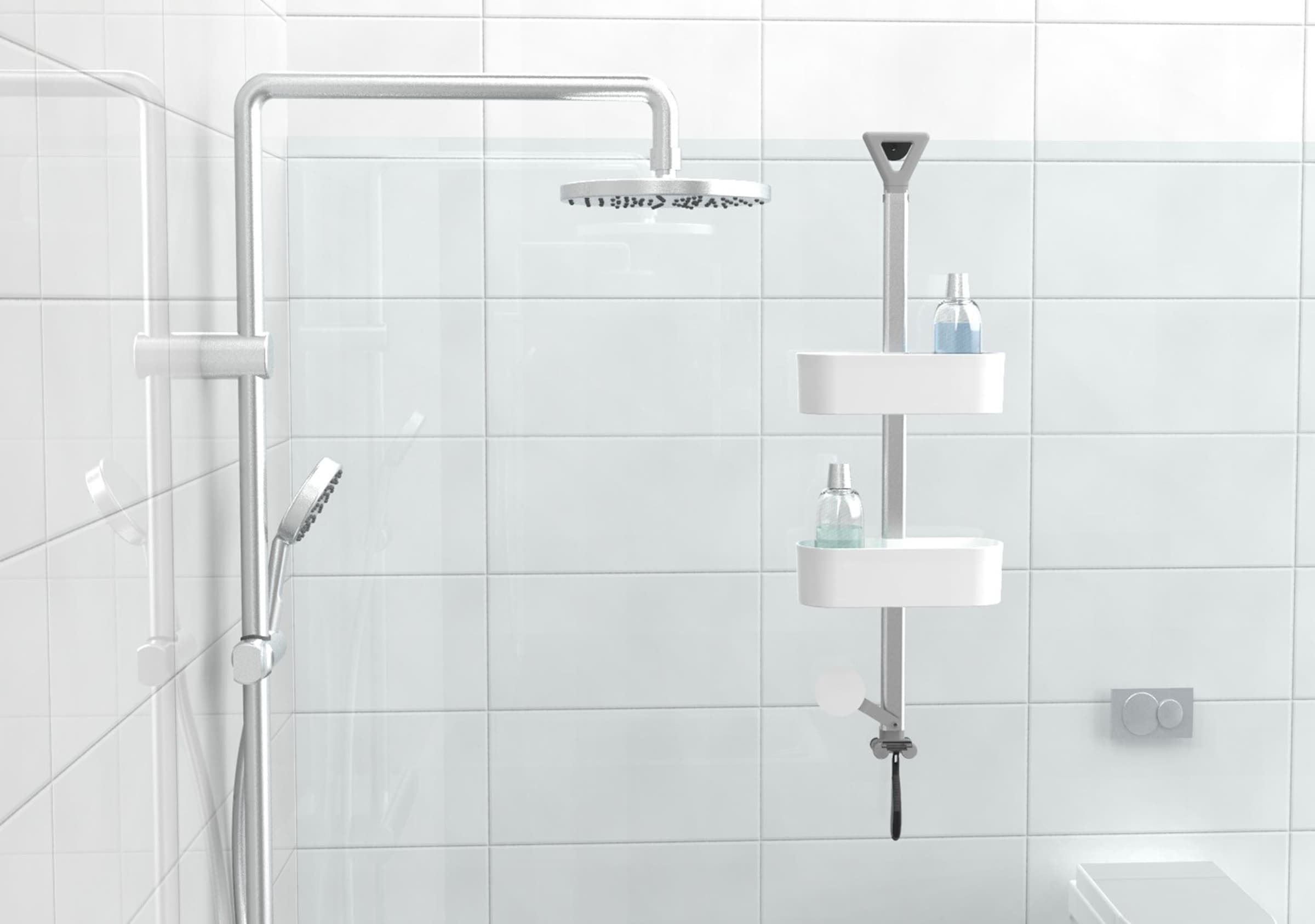 Bischof Duschregal »Sida« mit 2 Ablagen
