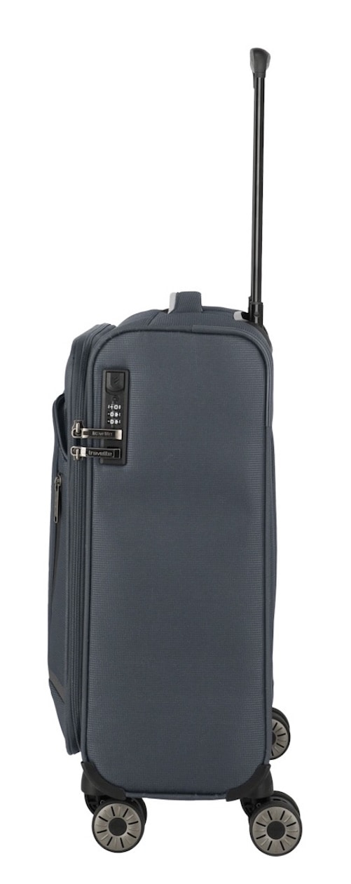 travelite Trolley pour bagages à main »JETPACK Multi Light 4 Cabin, konzipiert für Condor & Ryanair« 37 litre 4 Rollen Valise souple cabine pour la plupart des compagnies aériennes courantes