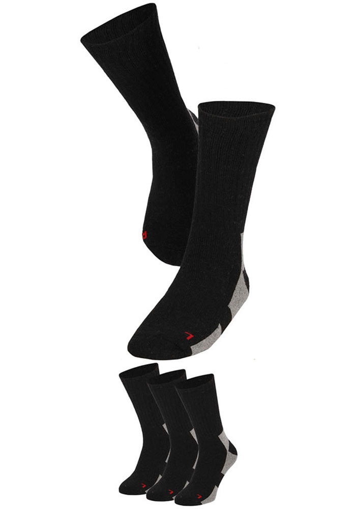 Apollo Basicsocken »THERMAL/TRACKING SOCKS« 3er Pack,  Unisex mit wärmenden Merinowoll-Anteil