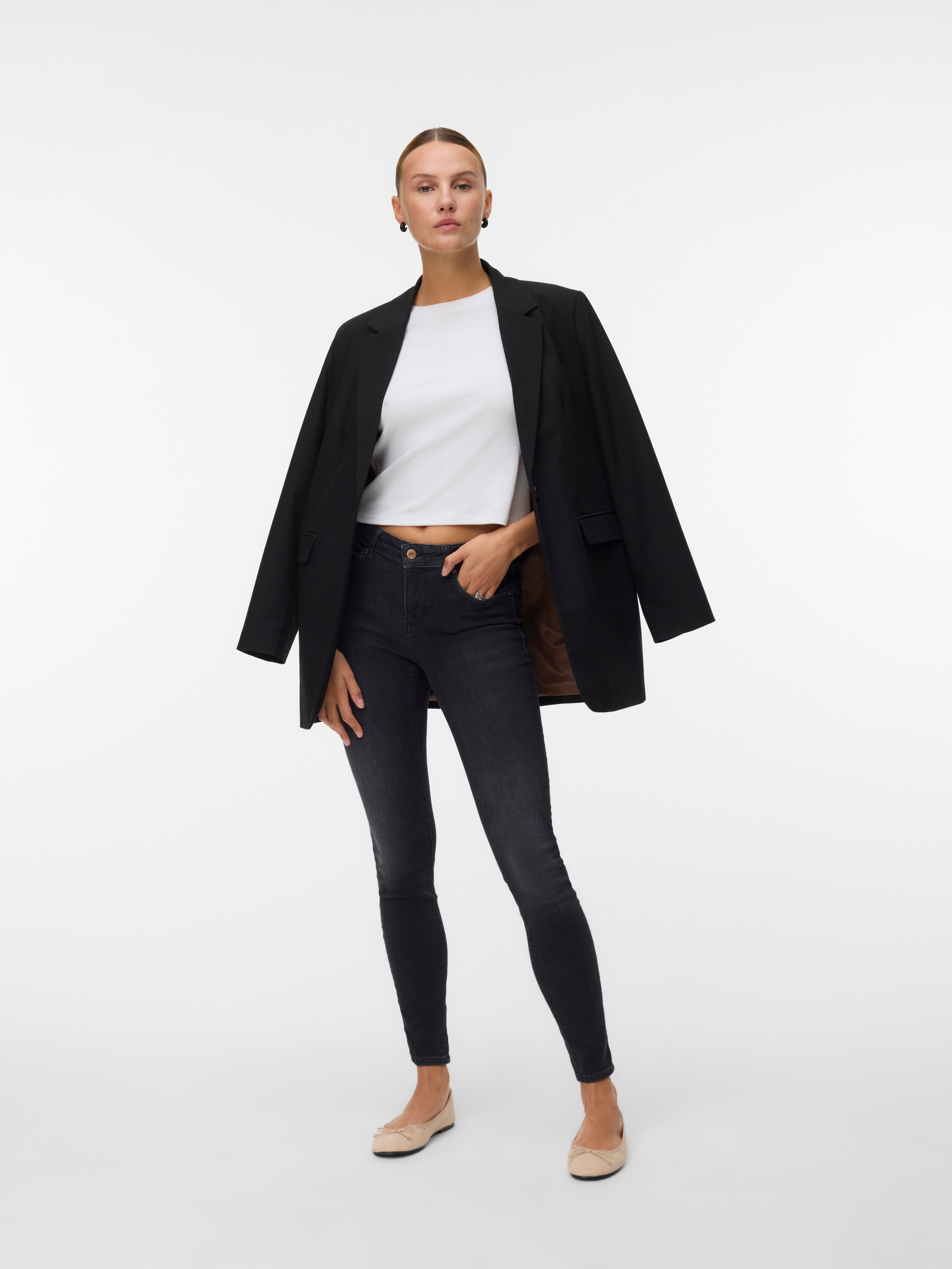 Vero Moda Skinny-fit-Jeans »VMLUX MR SLIM JEANS«
