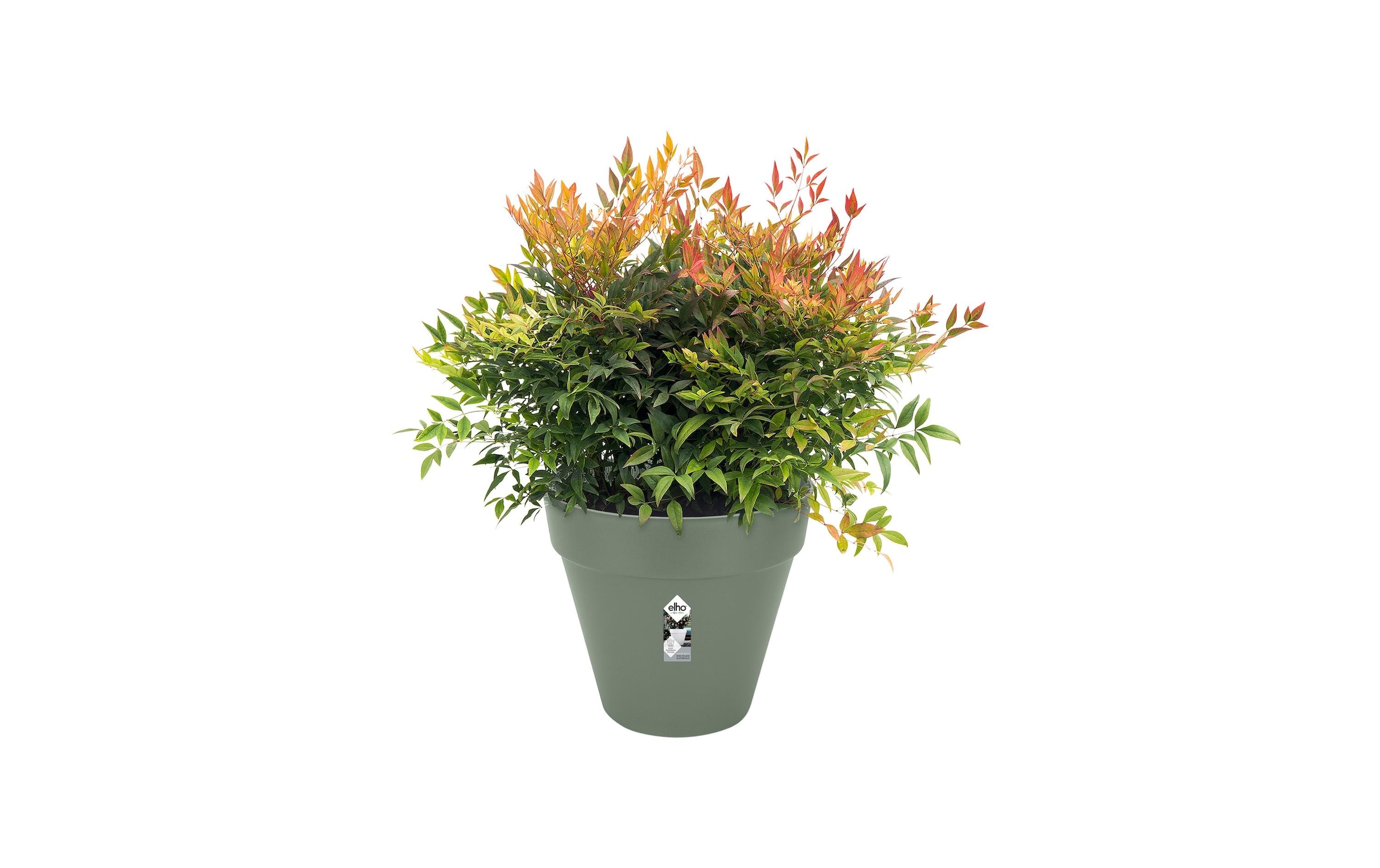 Elho Pot de fleurs »Loft Urban Rund Rollen 40 cm«