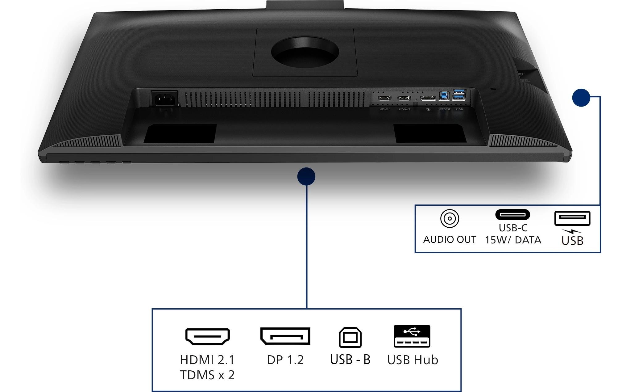 Philips Moniteur ergo »27B2N3500JH« 68,58 cm/27 ″  2560 x 1440 px 4 Reaktionszeit 120 Hz