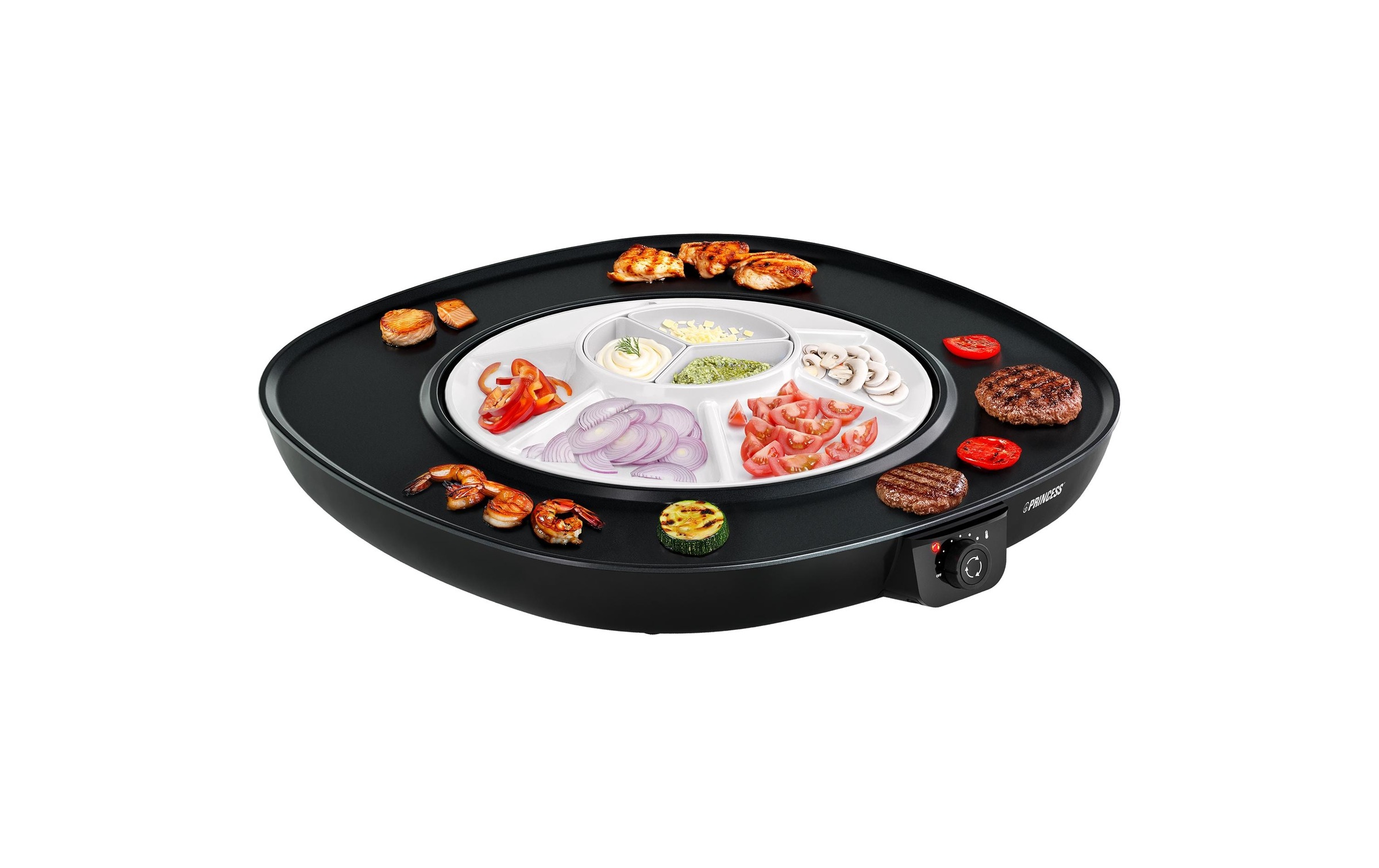 PRINCESS Barbecue de table »Table Chef Pirouette«