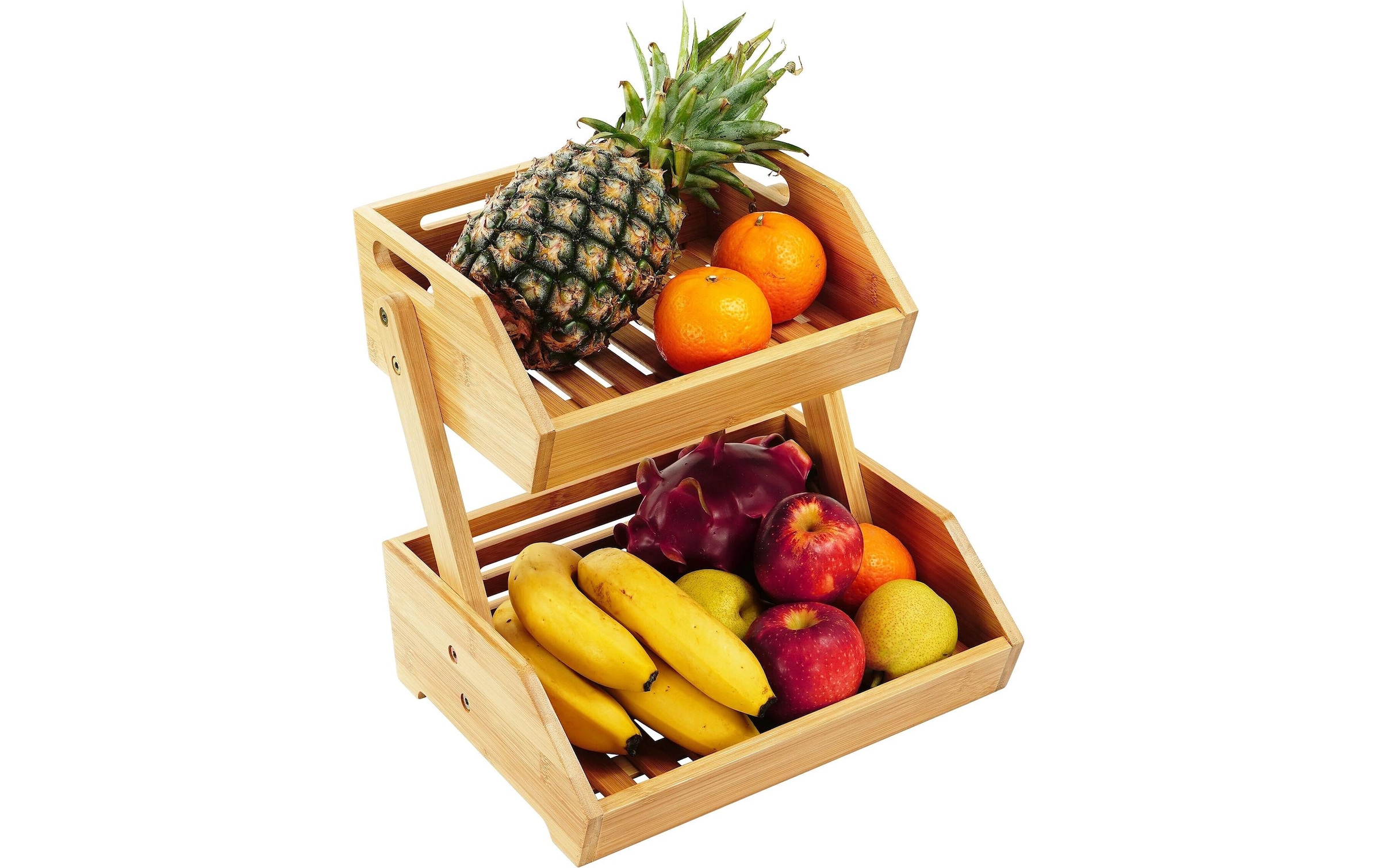 relaxdays Étagère »für Obst 2er«