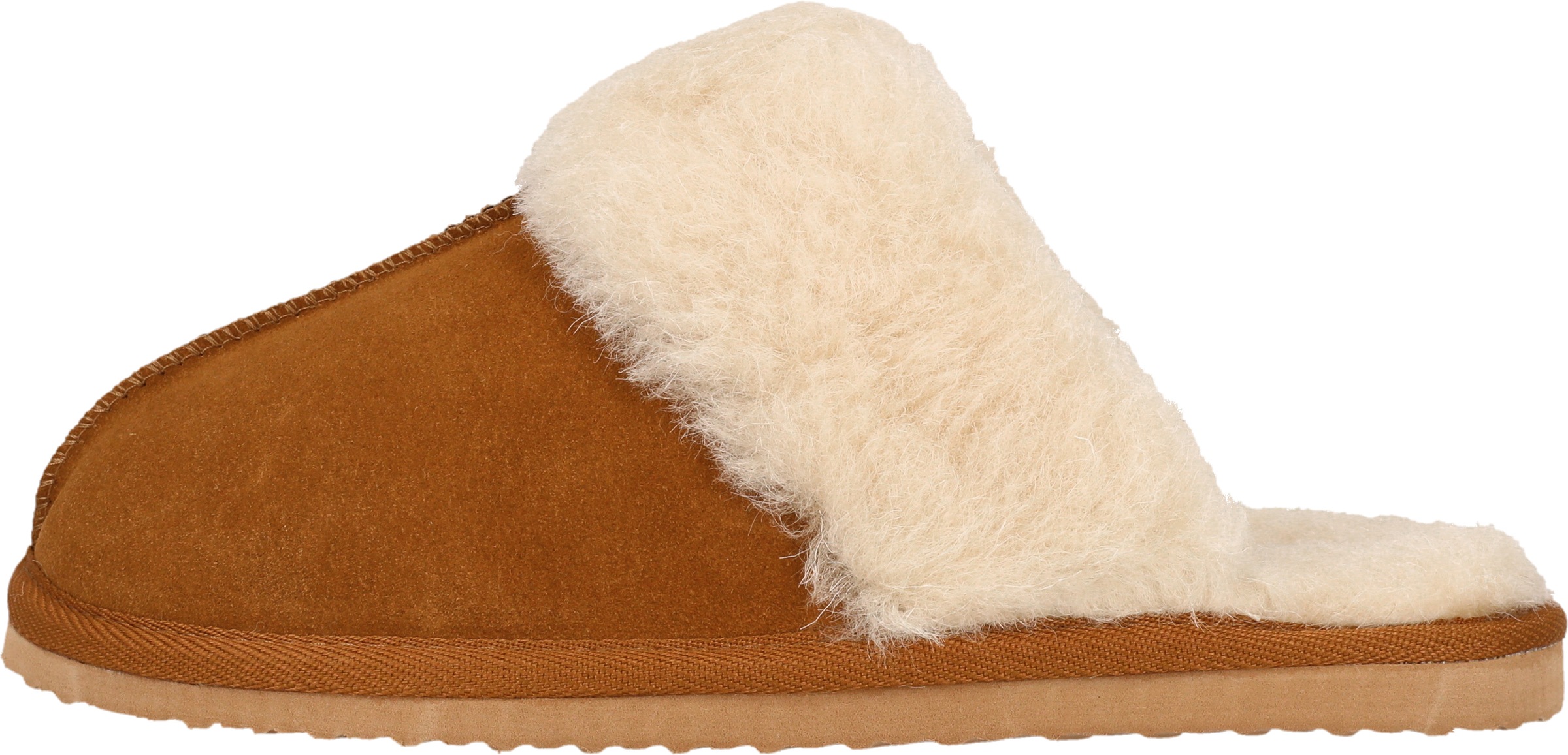 WHISTLER Chausson »Carini W Leather Warm Slipper«  Pantoffel,Clog,Mule,Flats mit Fellkragen