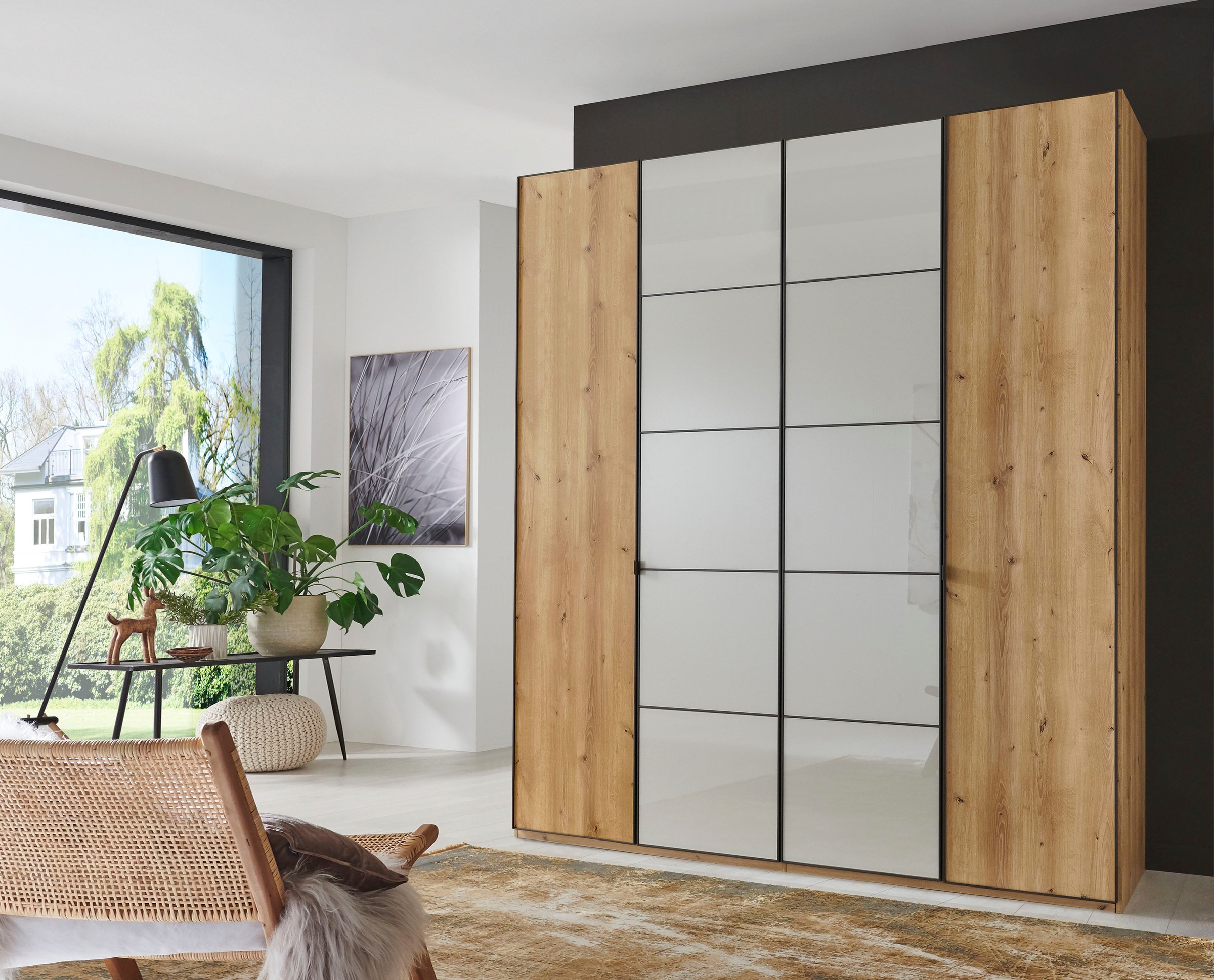 WIEMANN Drehtürenschrank »Quito« hochwertige Beschläge inkl. Türdämpfung