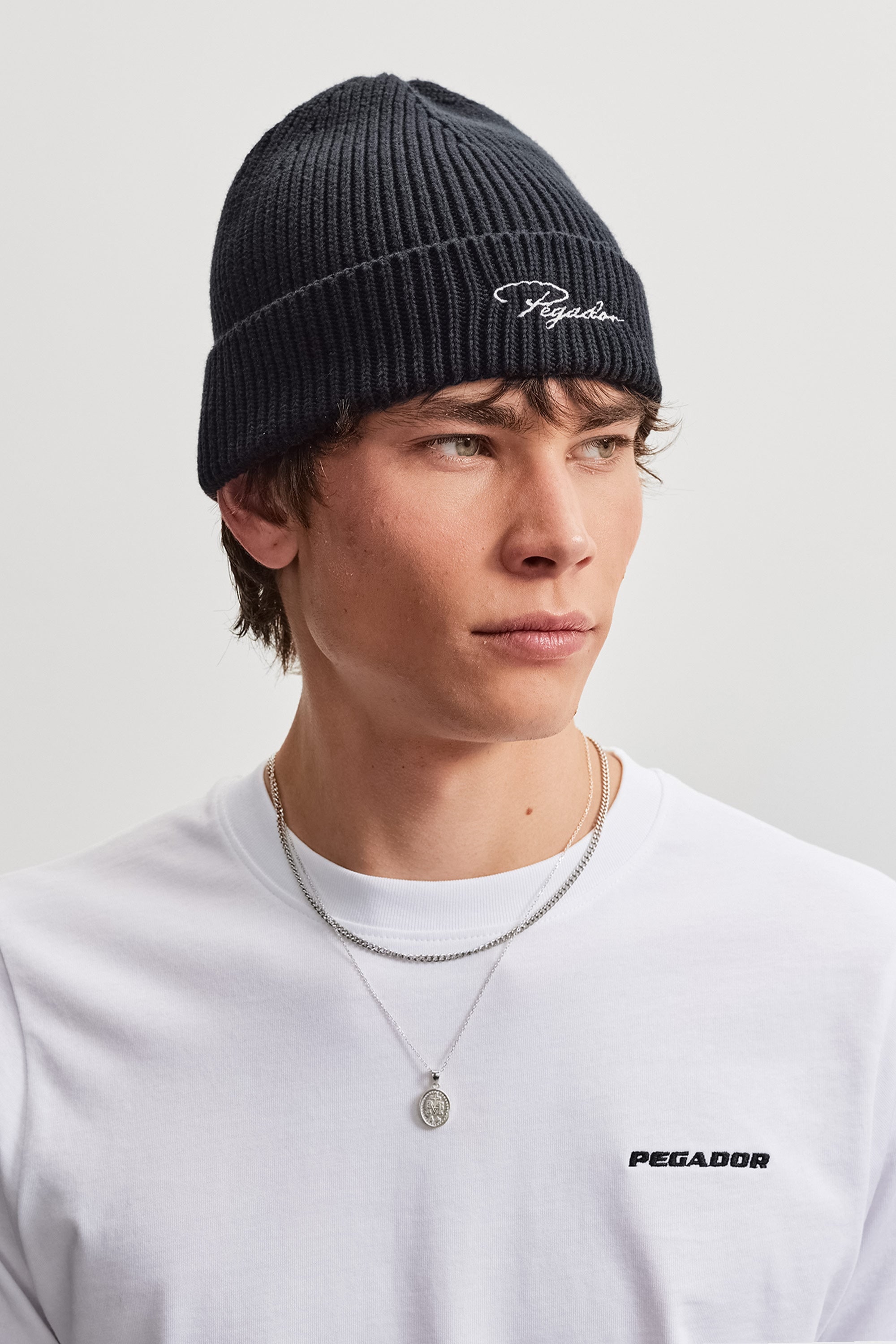 PEGADOR Beanie »Signar Heavy Knit Beanie« Baumwolle, regular fit