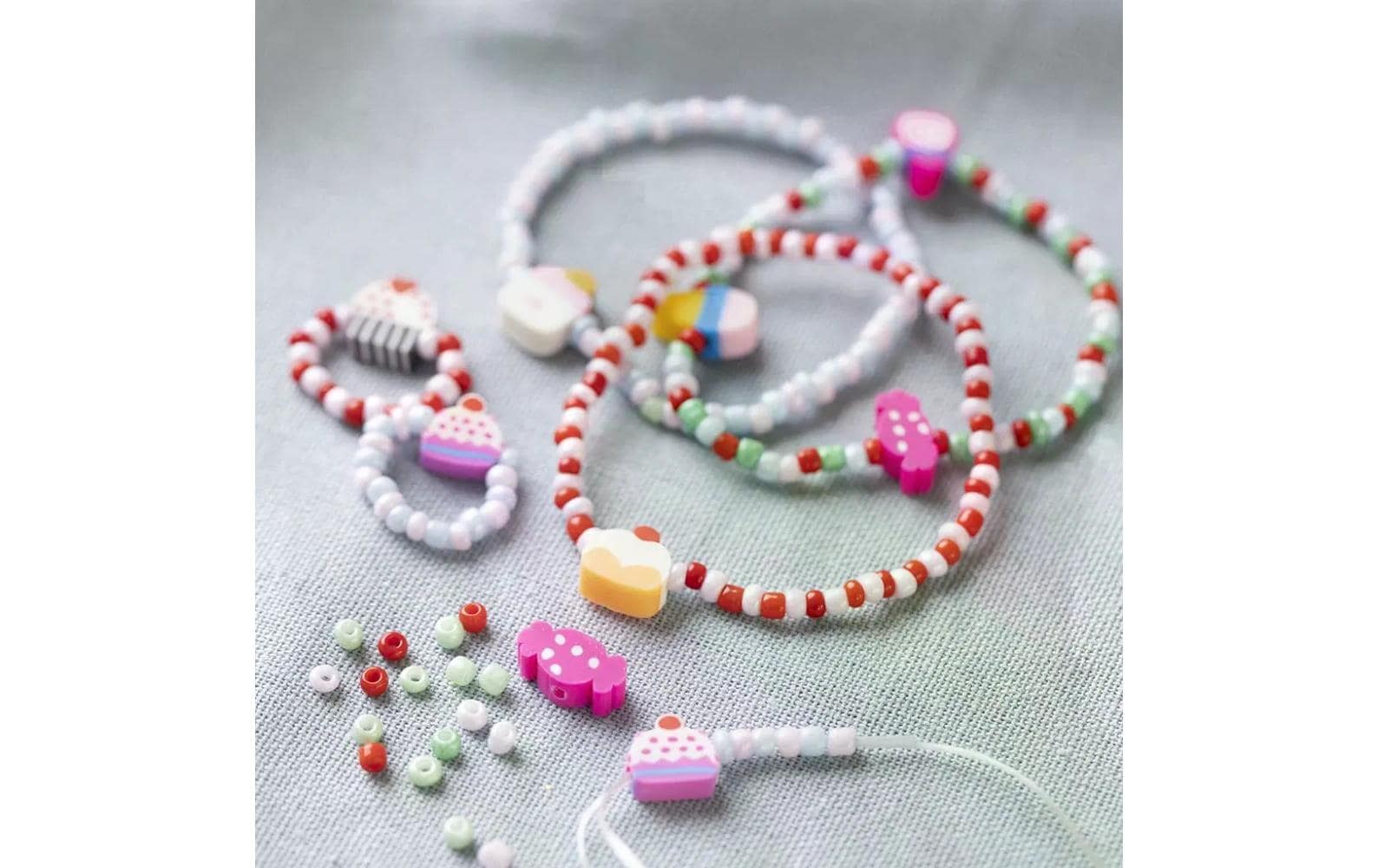 creativ company Set créatif »Rocailles-Perlen«