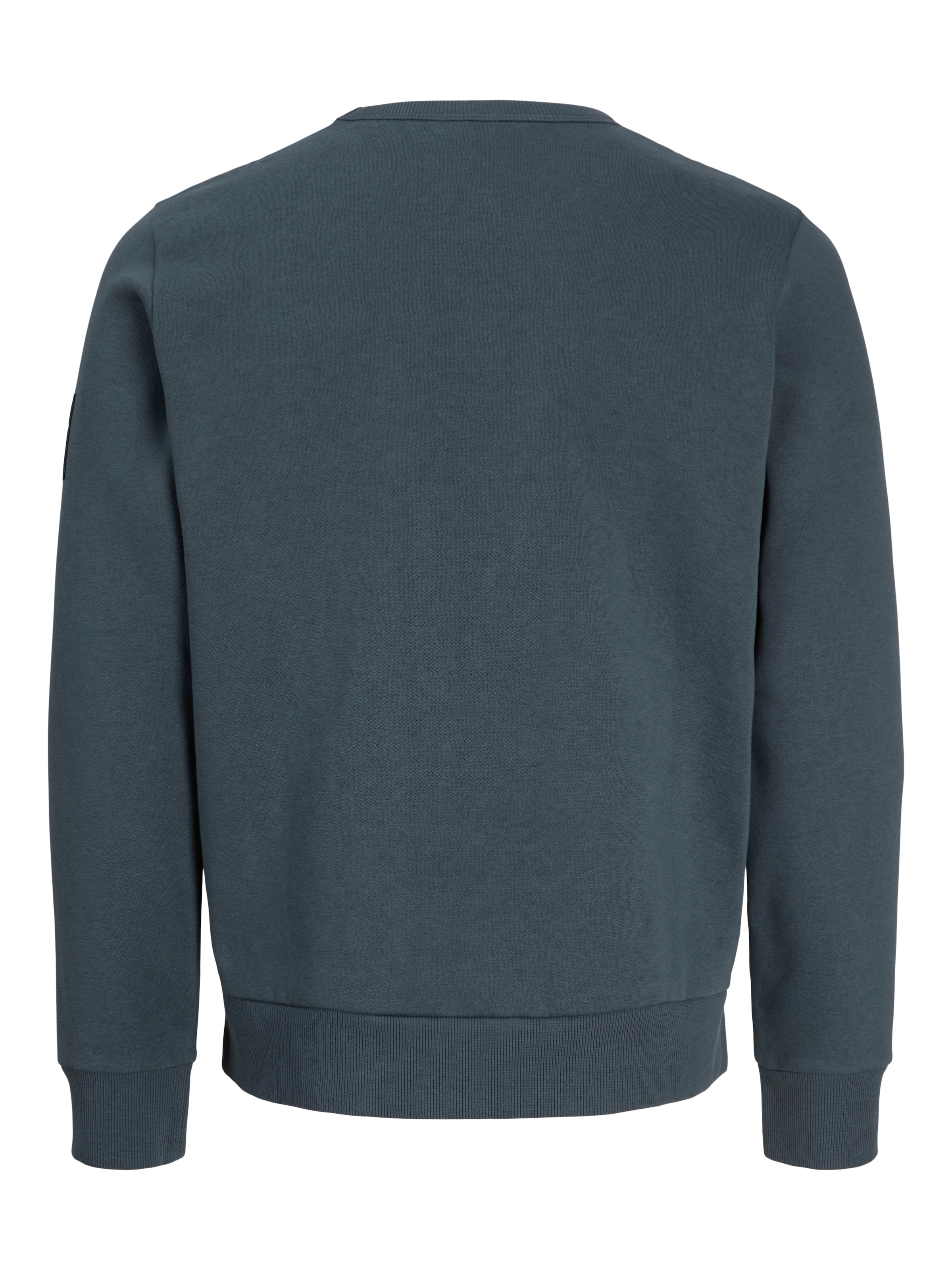 Jack & Jones PlusSize Sweat-shirt »JJCLEVELAND SWEAT CREW NECK PLS«, mélange de matériaux, coupe régulière
