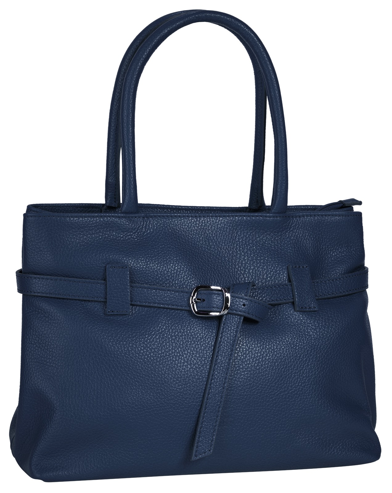 Cluty Henkeltasche echt Leder, Made in Italy