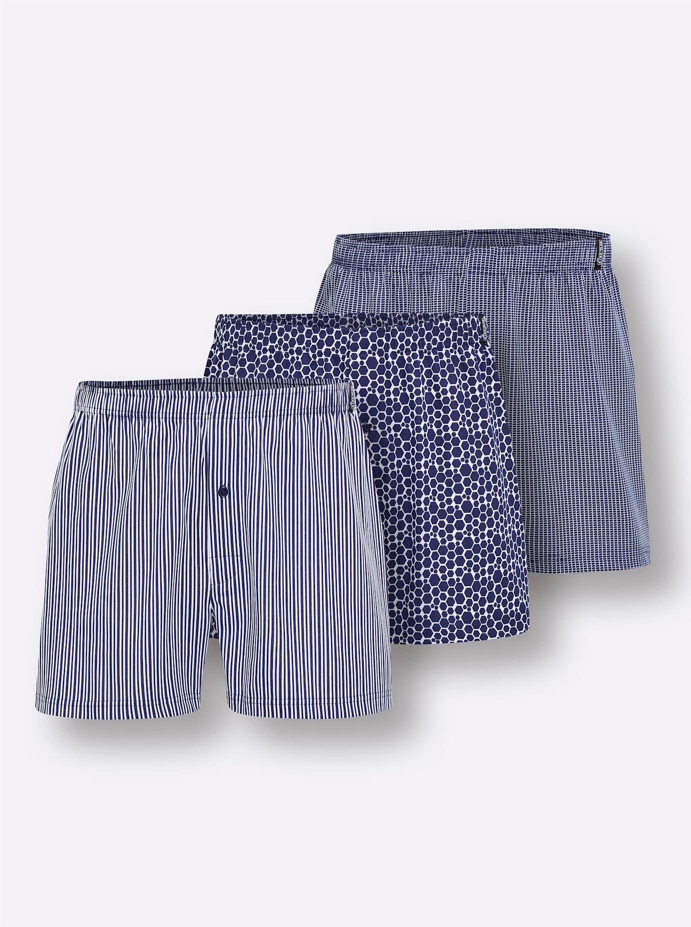 Kings Club Boxershorts 3 Stk. tlg.,