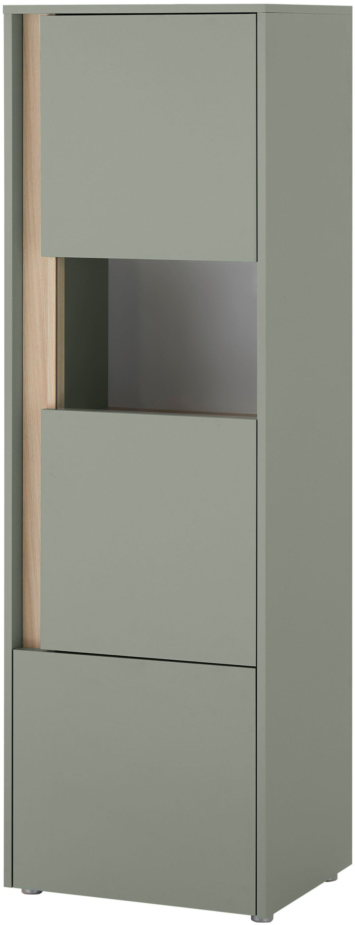 Home affaire Vitrine »City/Giron, moderner Hochschrank, Glasvitrine« zeitlos, modern, ausreichend Stauraum, vielseitig einsetzbar