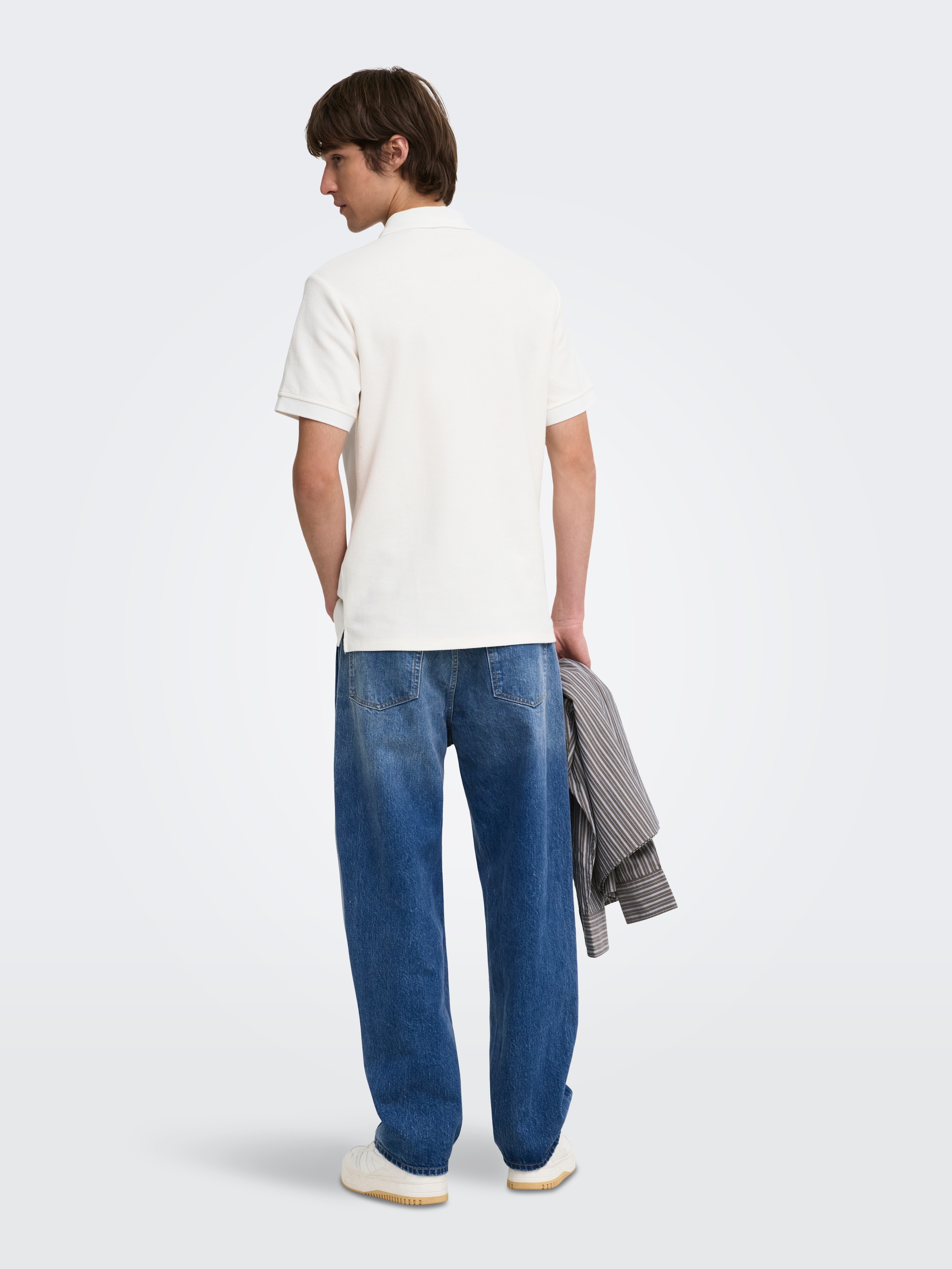 ONLY & SONS »ONSFADE LOOSE BOX TAI DNM MU OTL« Baumwolle, relaxed fit