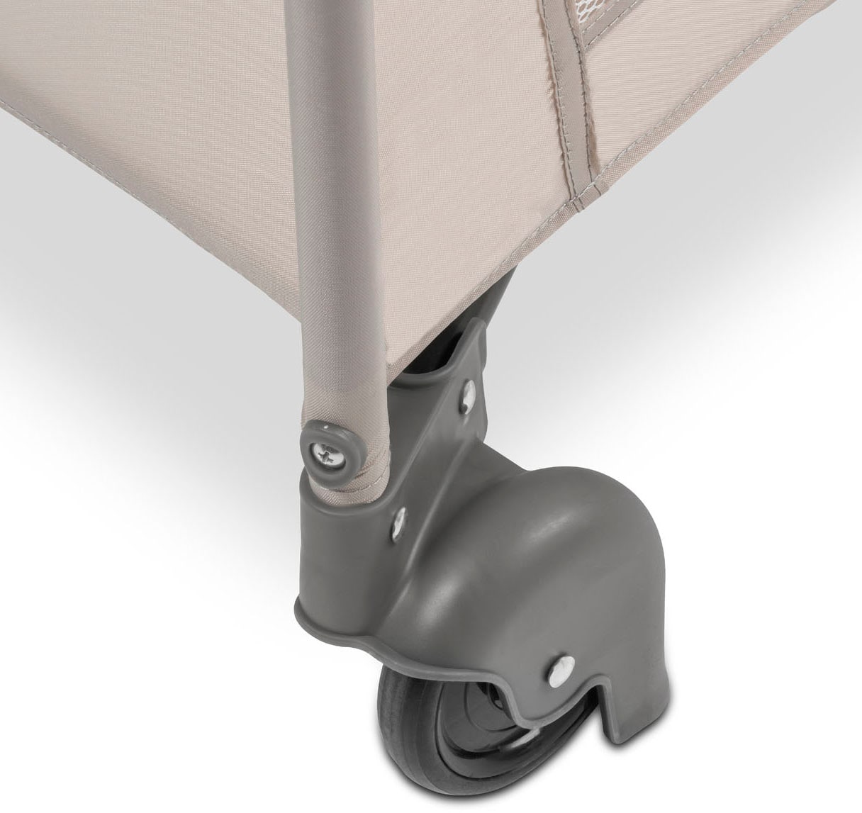 Hauck Baby-Reisebett »Dream N Play Go, Pooh Rainbow, beige« inkl. Transporttasche