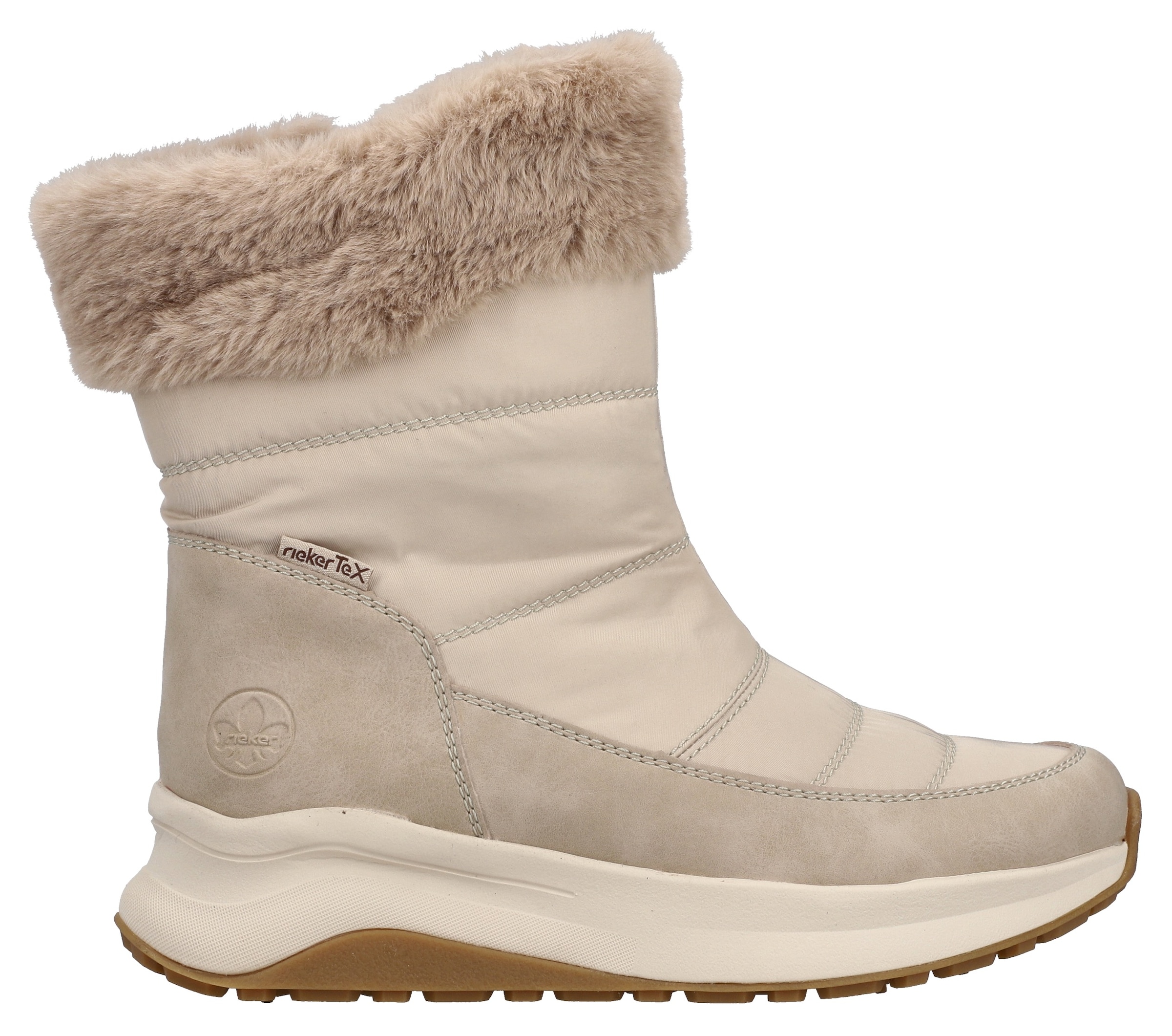 Rieker Bottes d'hiver  bottes à plateforme, bottines d’hiver avec membrane riekerTEX