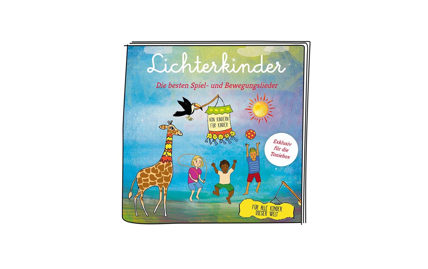 tonies Personnage de feuilleton audio »Lichterkinder: Die besten Spiel- und Bewegungslieder«