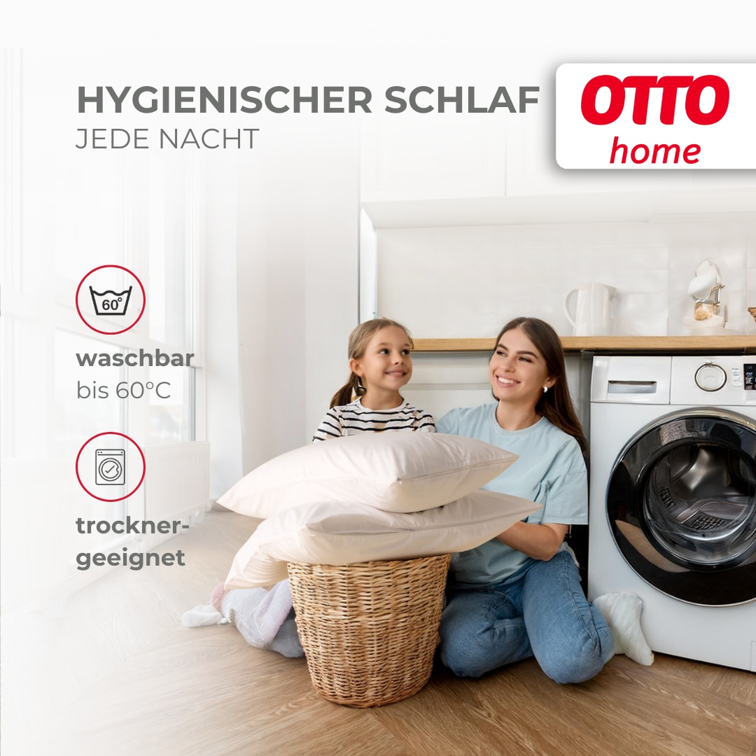 GOODproduct Microfaserkissen »Baca, Kopfkissen 40x80 cm und 80x80 cm« Füllung: 6D-Hohlfaser Bezug: Polyester 1 Stk. tlg. Kissen, mit edlem Sternenaufdruck
