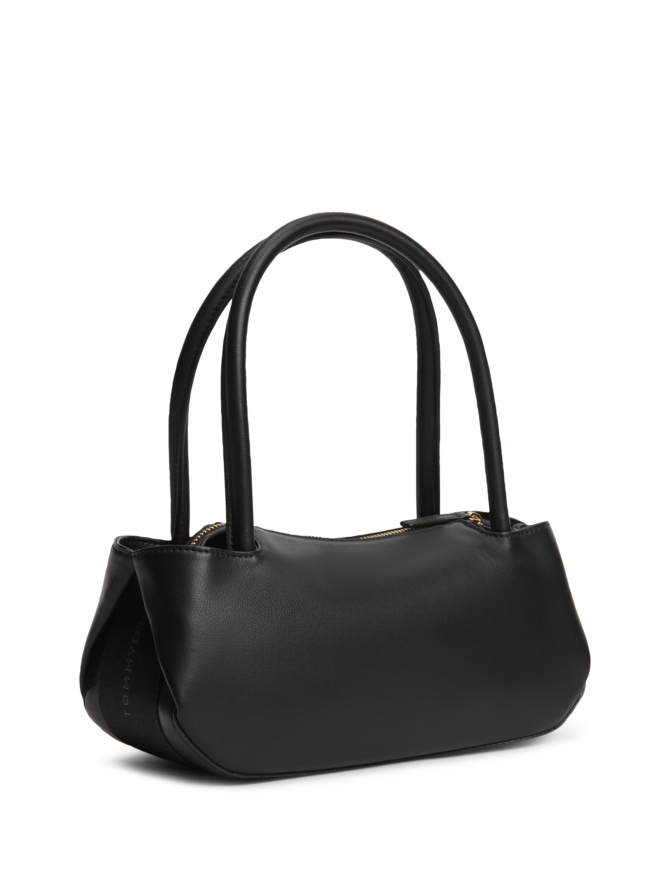 Tommy Hilfiger Henkeltasche »TH LOGOTAPE SHOULDER BAG« Damen Handtasche mit doppeltem Tragegriff