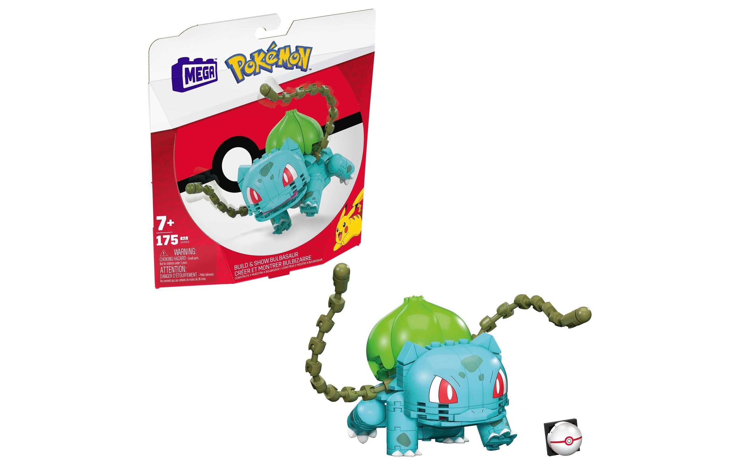 MEGA Konstruktionsspielsteine »Pokémon Bisasam«