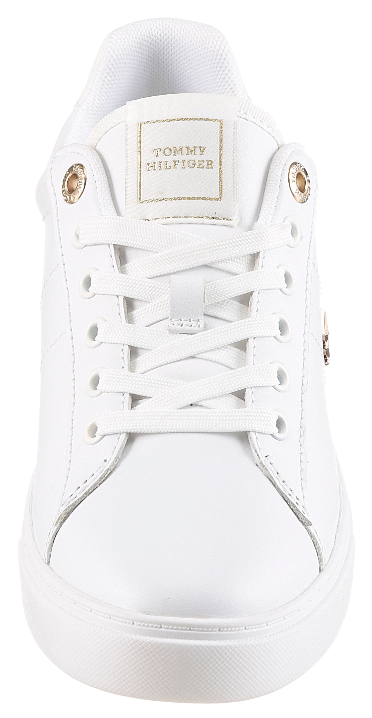 Tommy Hilfiger Sneaker »ESSENTIAL ELEVATED COURT SNEAKER«  , Freizeitschuh, Halbschuh, Schnürschuh mit TH-Schmuckelement