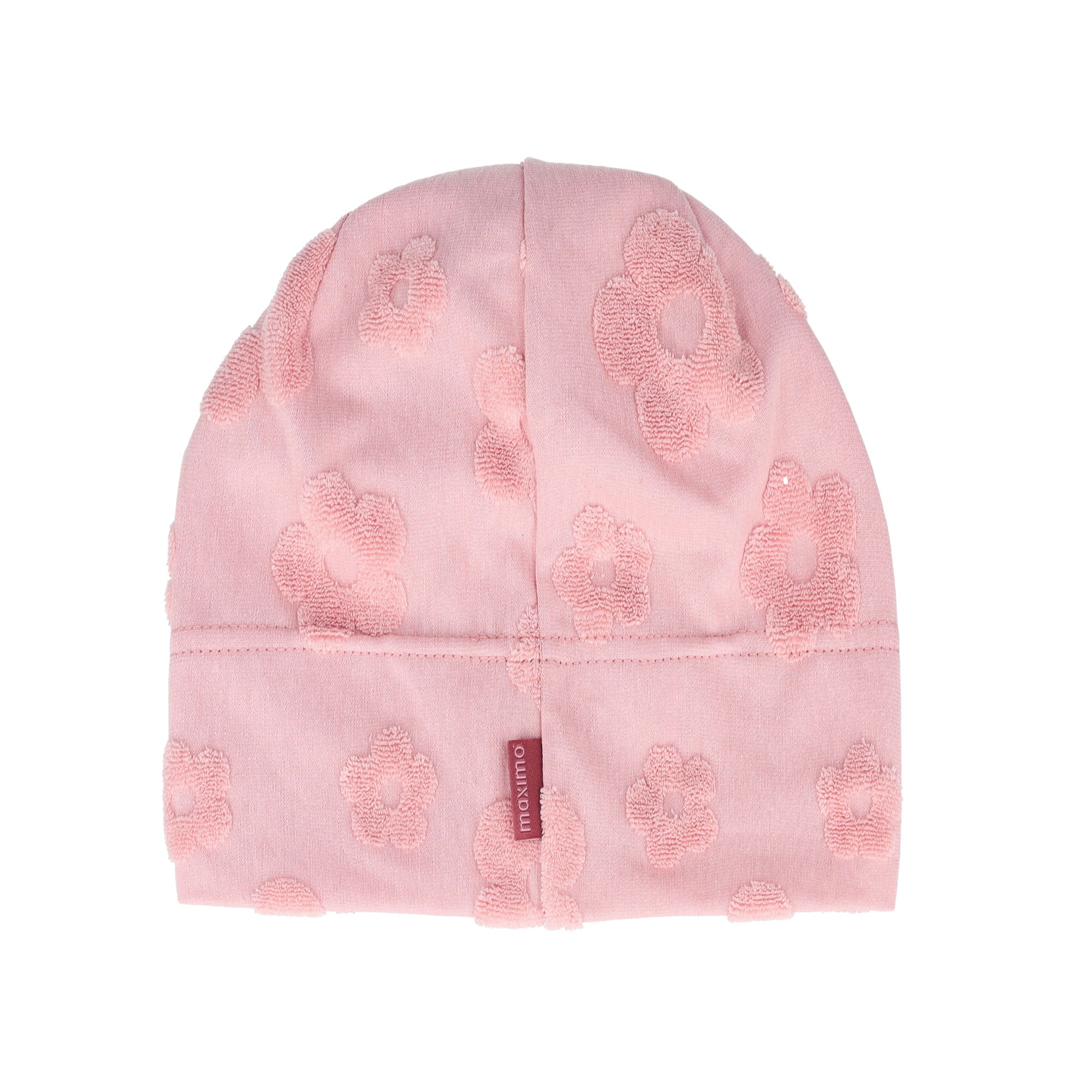 MAXIMO Beanie 1 Stk. Rosa, Blume, Jersey, Mädchen, Kleinkind