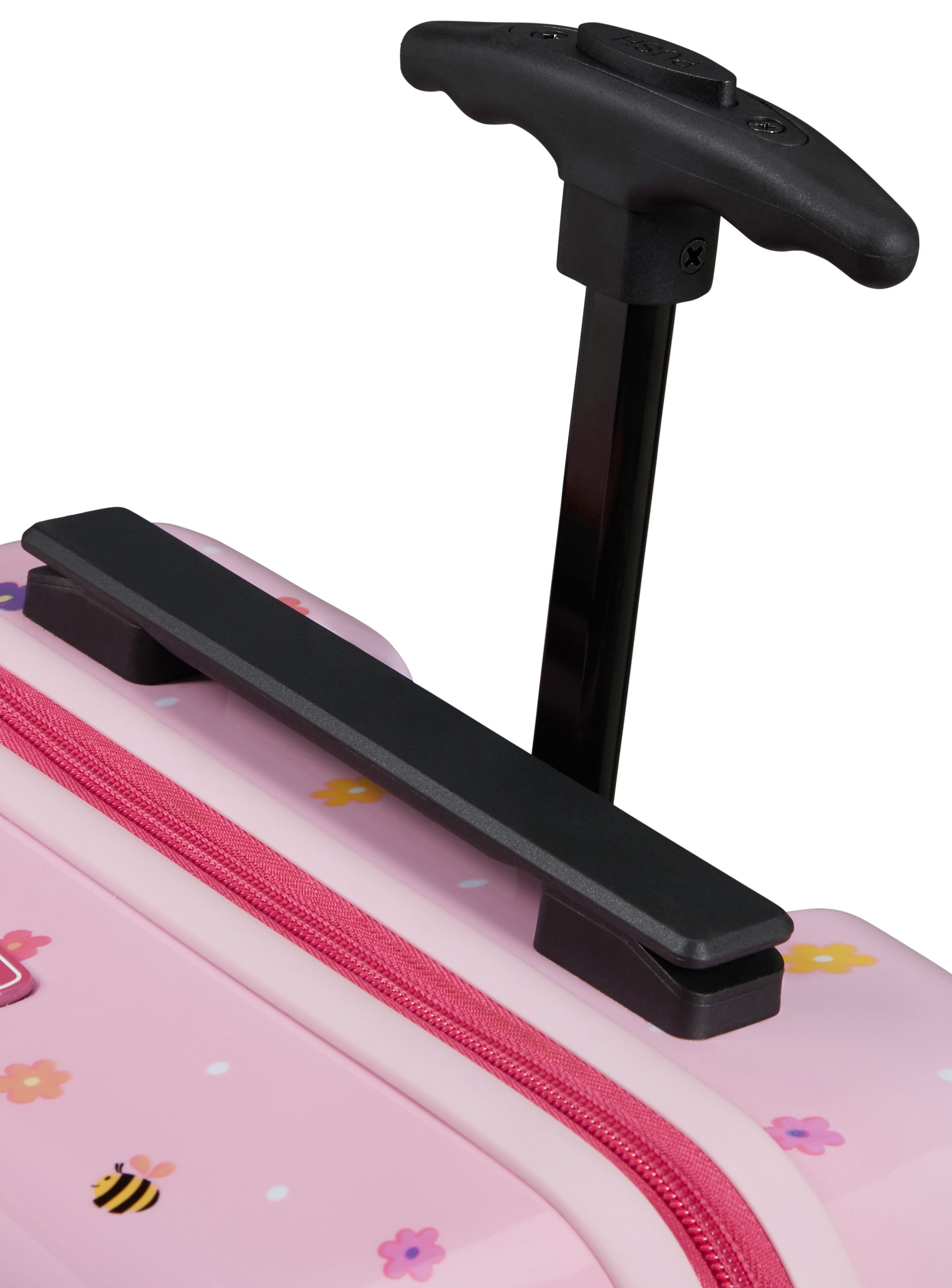 Samsonite Kinderkoffer »DAYDREAM DISNEY, Minnie Flower Power« 24 l 4 Rollen aus Polycarbonat, mit Tragegriff oben