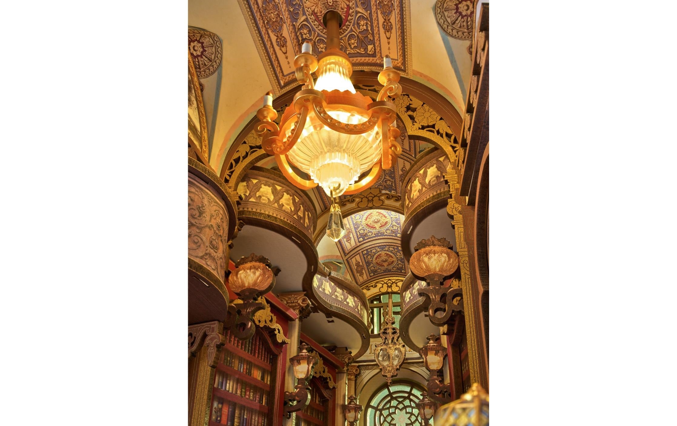   Modellbausatz »Rolife Library of Wonders Holzbausatz Sperrholz 258 Teile« 258 Stk. tlg.